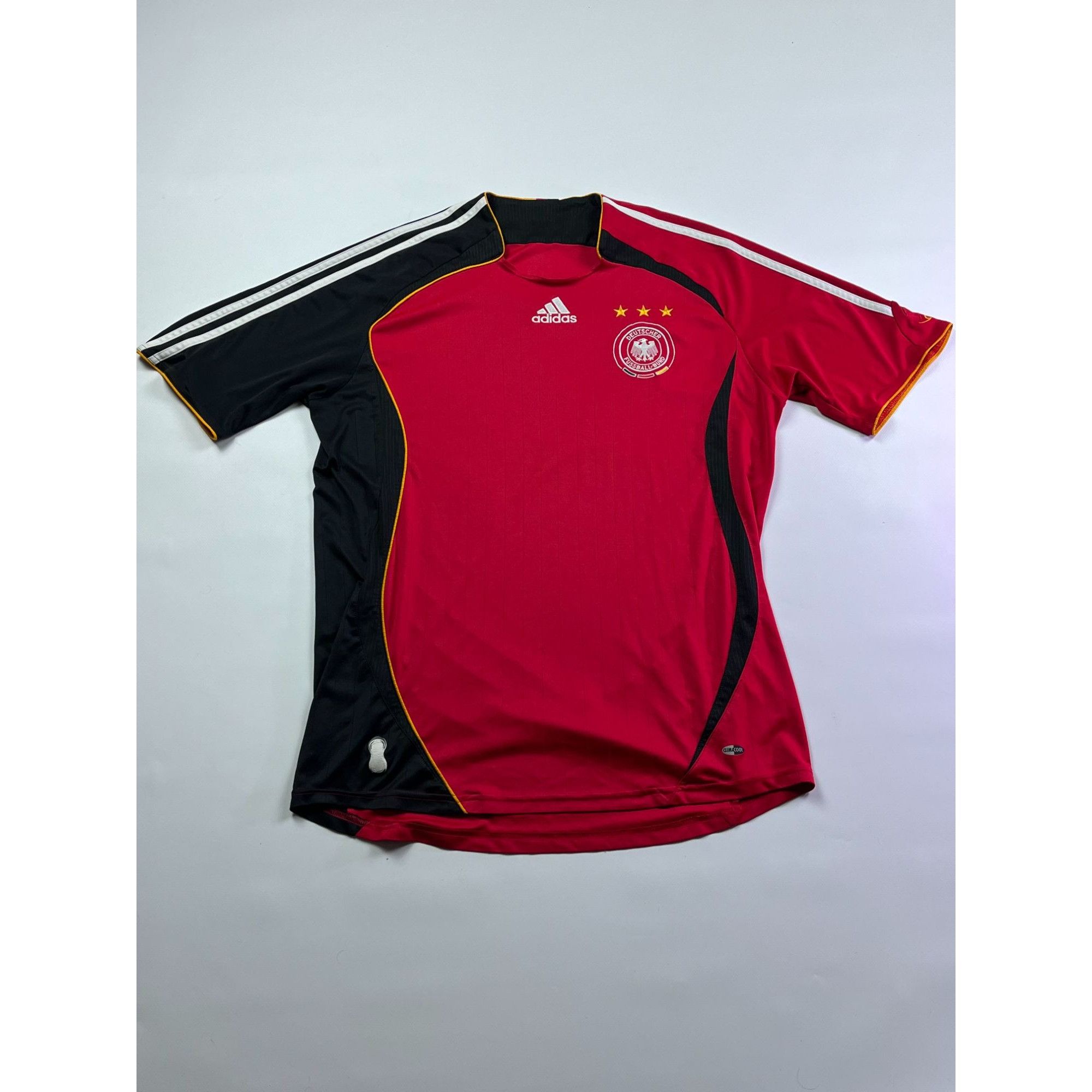 Adidas × Jerzees Vintage Adidas Germany 2006/08 Away Football Jersey Size US L / EU 52-54 / 3 - 1 Thumbnail