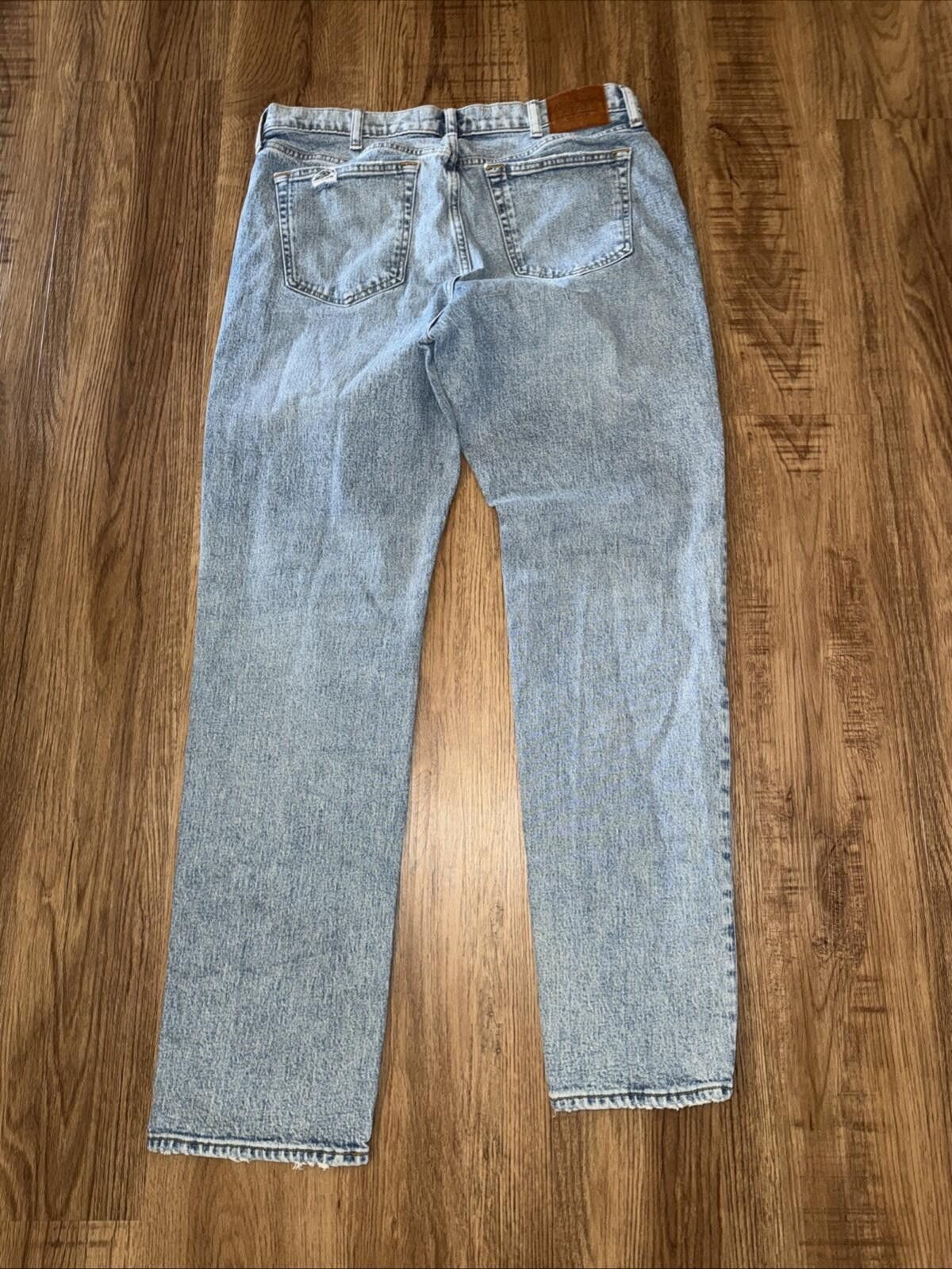 Abercrombie & Fitch Abercrombie & Fitch Jeans Mens Stonewash 90 Straight Vintage Size US 34 / EU 50 - 8 Thumbnail