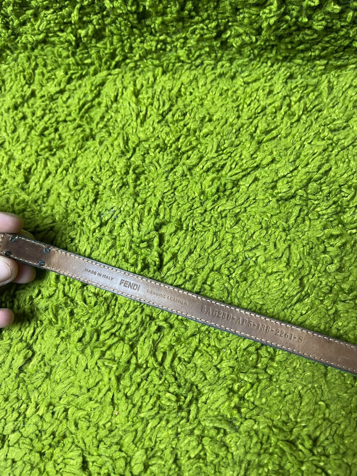 Fendi Fendi real snakeskin bracelet Size ONE SIZE - 6 Thumbnail