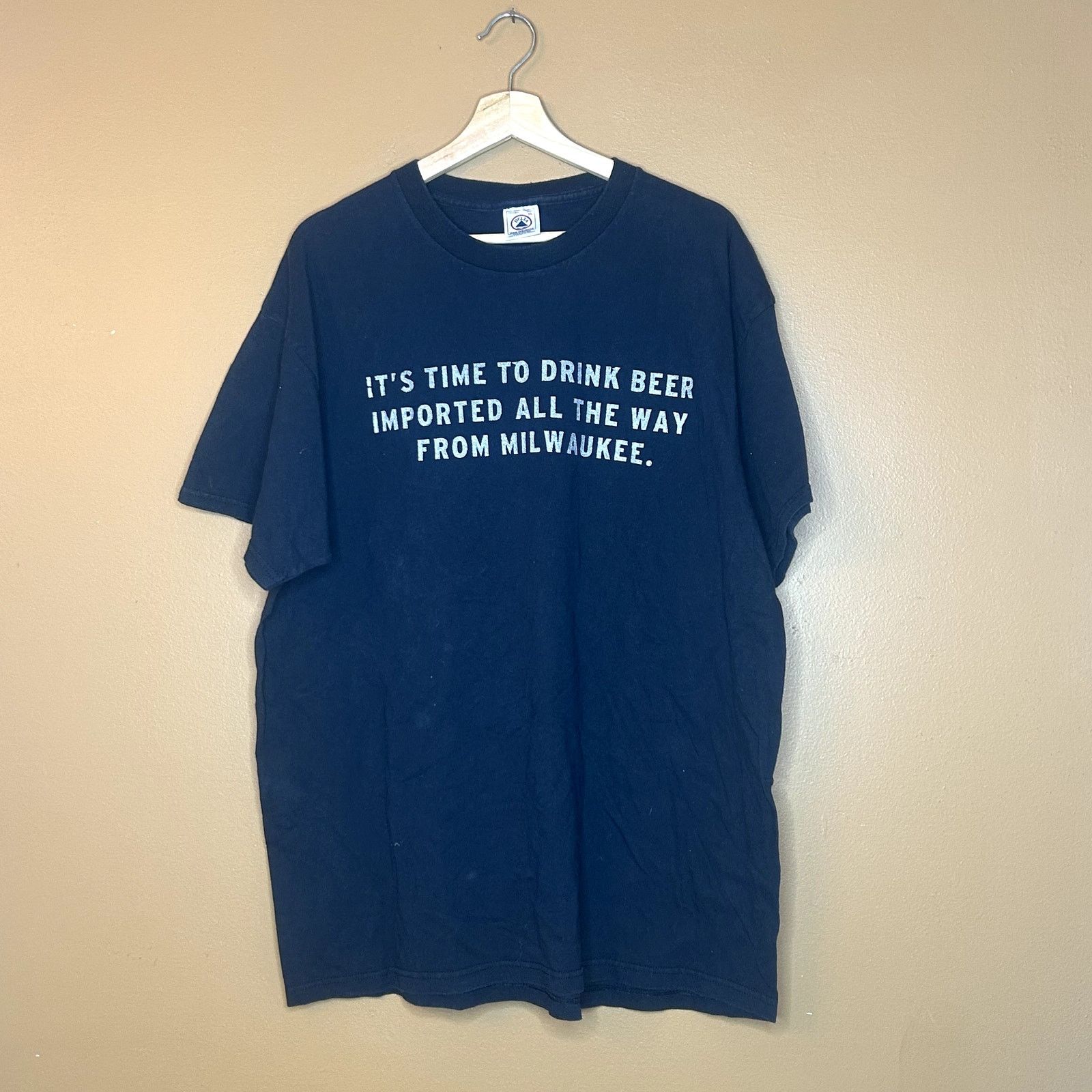 Delta Vintage 90s/Y2K Milwaukee Beer Shirt XL Size US XL / EU 56 / 4 - 1 Thumbnail