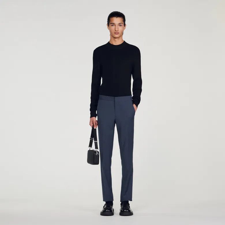 Sandro Sandro Virgin Wool Pants Size US 32 / EU 48 - 1 Thumbnail