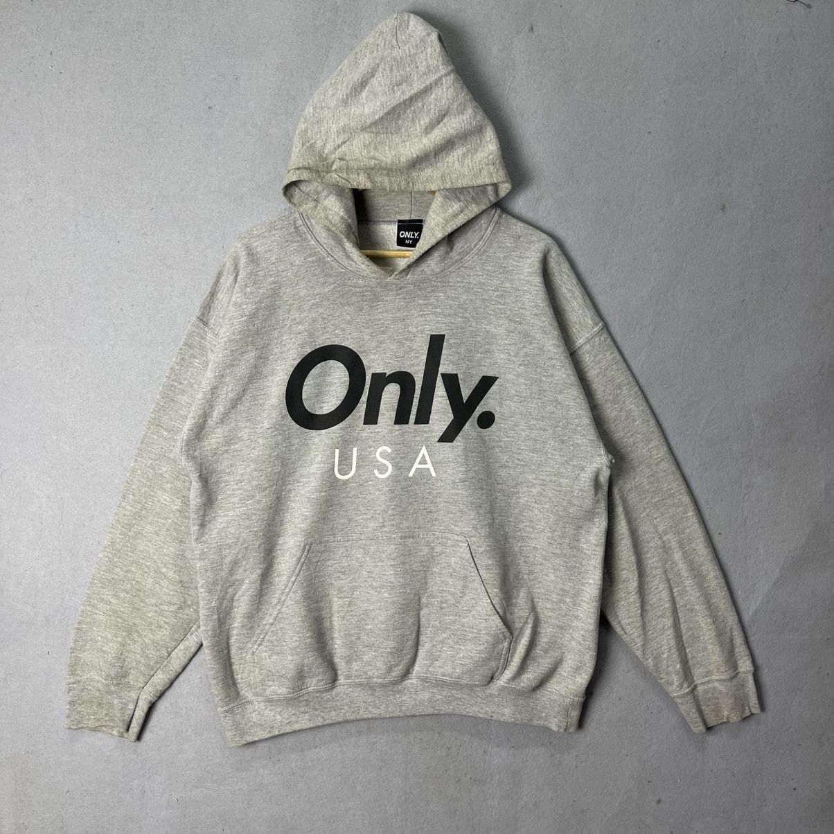 Only NY 2000s Only USA Logo Pullover Hoodie Size US L / EU 52-54 / 3 - 1 Thumbnail