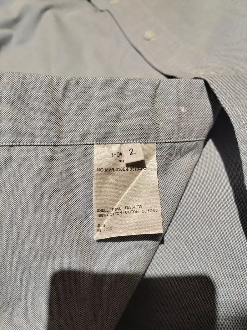 Thom Browne Thom Browne Oxford cloth shirt Size US M / EU 48-50 / 2 - 7 Thumbnail