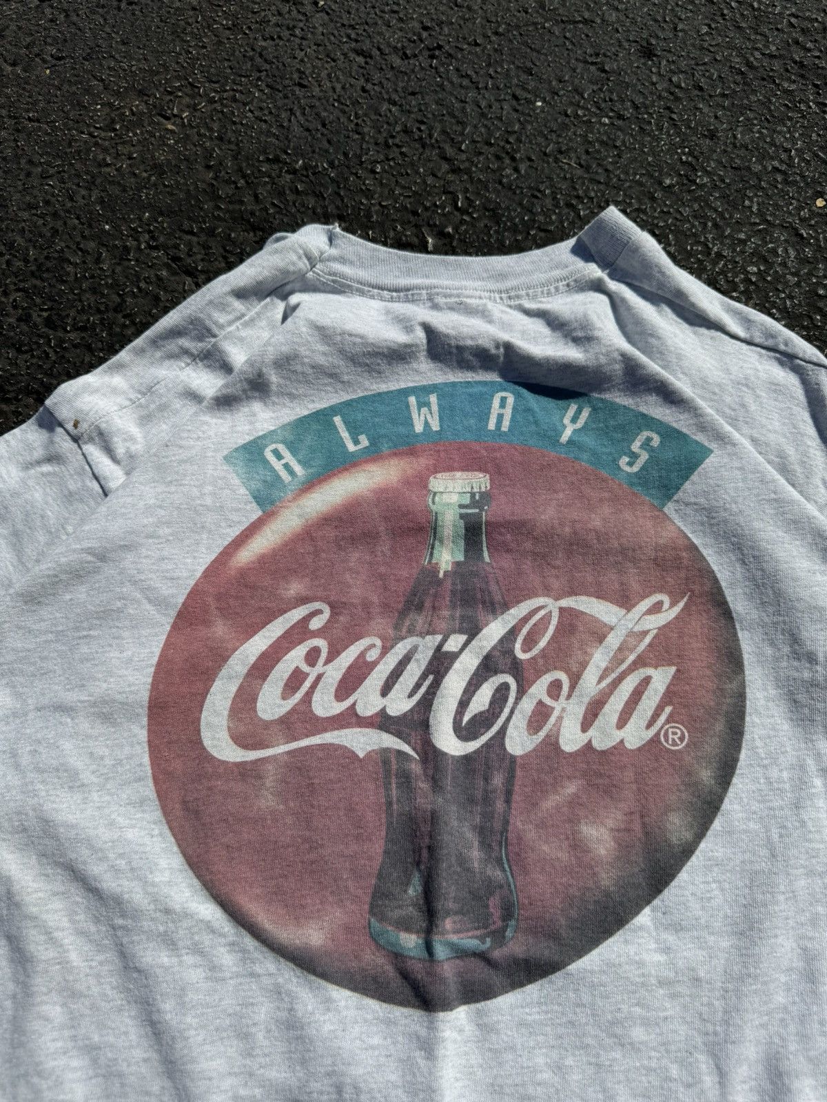 Coca Cola × Vintage vintage tshirt Size US L / EU 52-54 / 3 - 3 Thumbnail