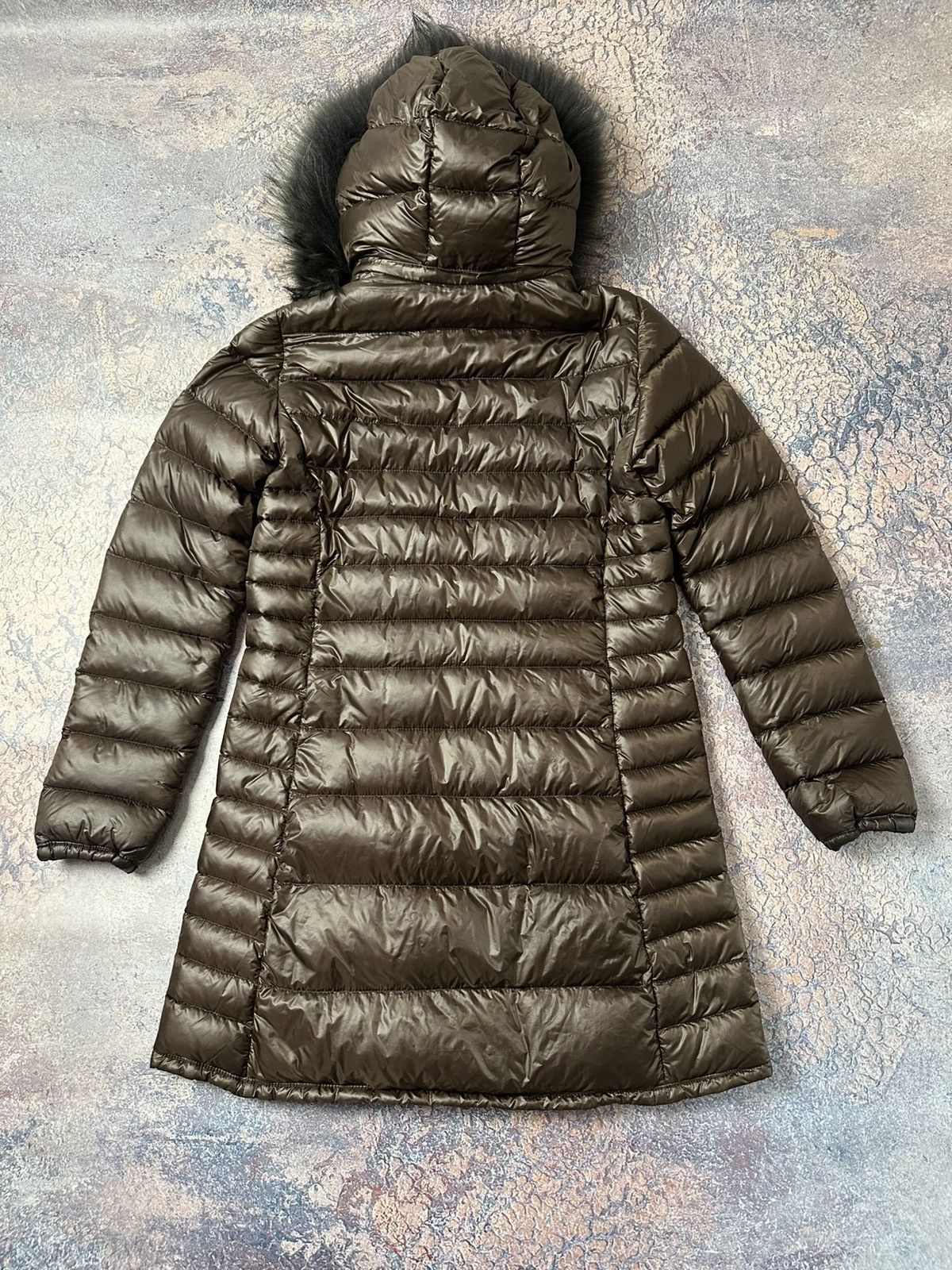 Duvetica Duvetica full zip brown down jacket Size L / US 10 / IT 46 - 12 Thumbnail