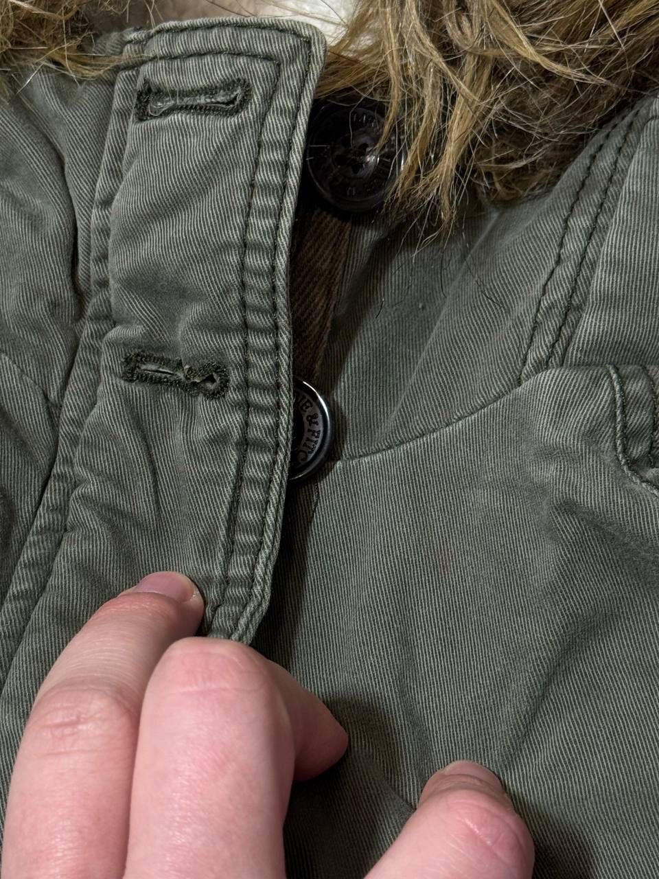 Abercrombie & Fitch Abercrombie & Fitch Faux Fur Hooded Parka Jacket Size L / US 10 / IT 46 - 5 Thumbnail