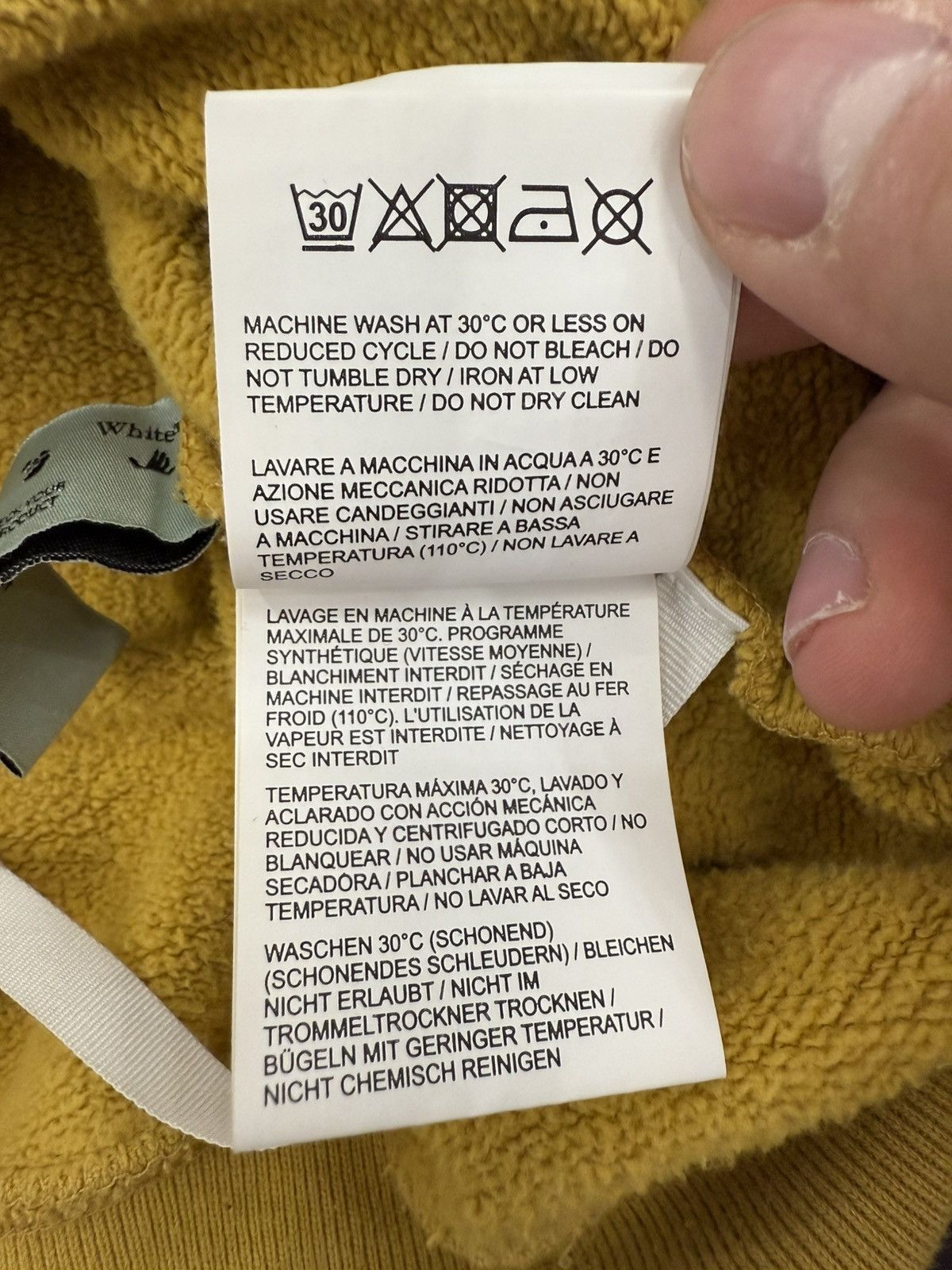 Off-White Off-White Diag Agreement Hoodie Size US XL / EU 56 / 4 - 12 Thumbnail
