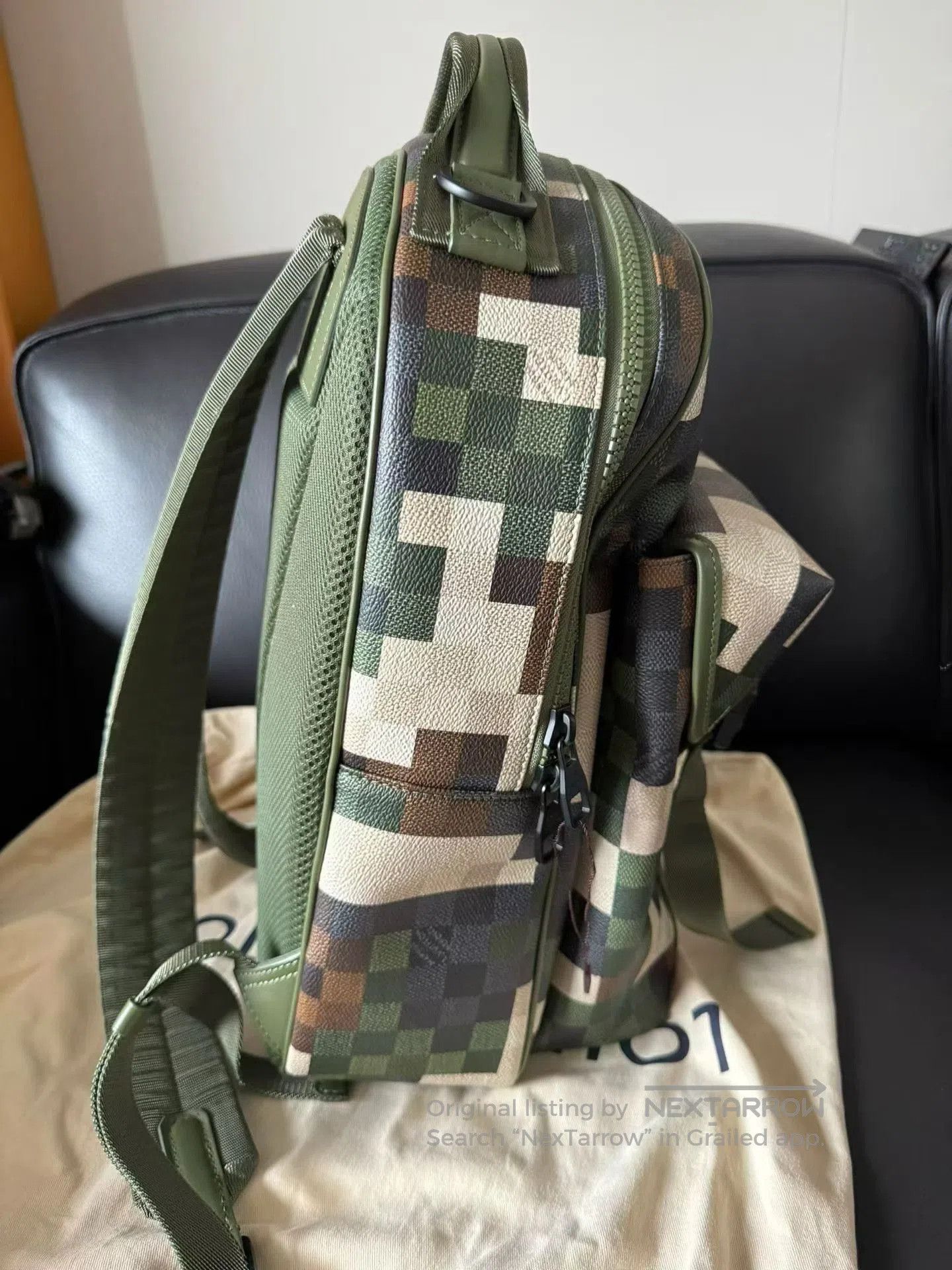 Louis Vuitton Louis Vuitton Pharrell Camo Backpack. Size ONE SIZE - 4 Thumbnail