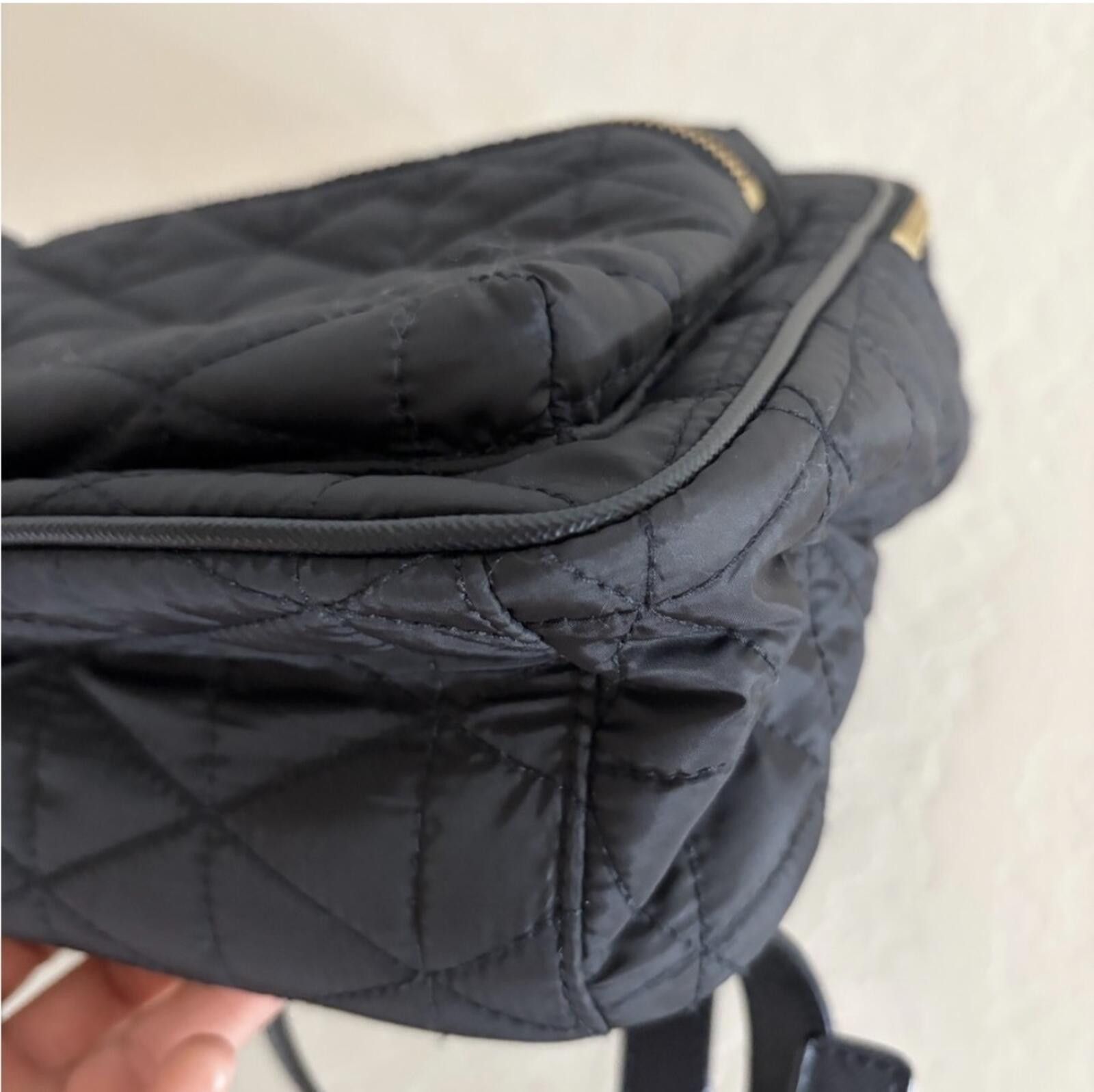 Other Kate Spade Black Quilted Backpack Size ONE SIZE - 7 Thumbnail