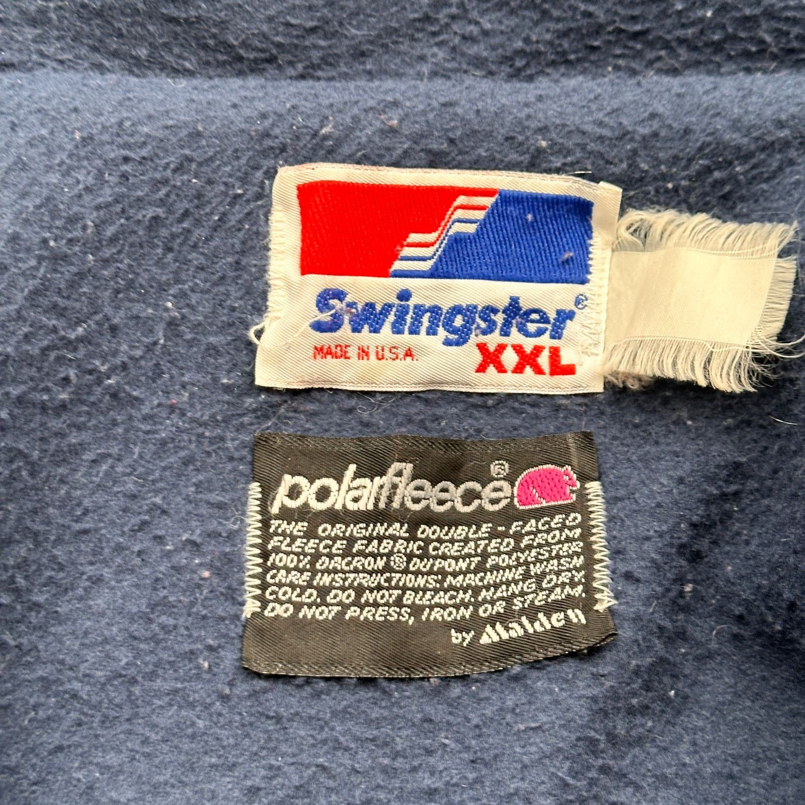 Swingster VTG Swingster Polar Fleece Bomber Lined Jacket XXL Saturn Size US XXL / EU 58 / 5 - 2 Thumbnail