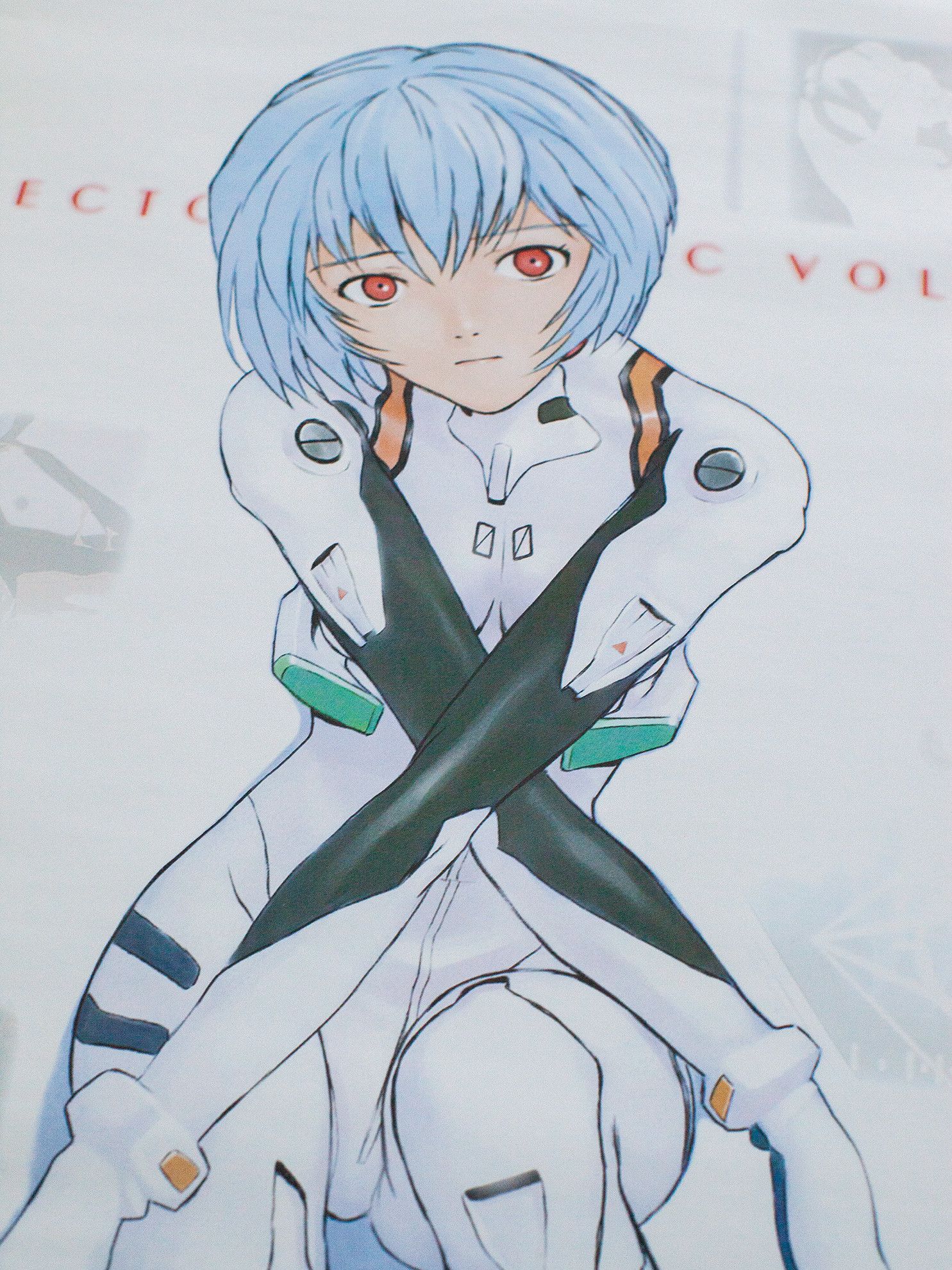 Japanese Brand Vintage 1997 Evangelion "Rei Ayanami" - B2 Anime Poster Size ONE SIZE - 3 Thumbnail