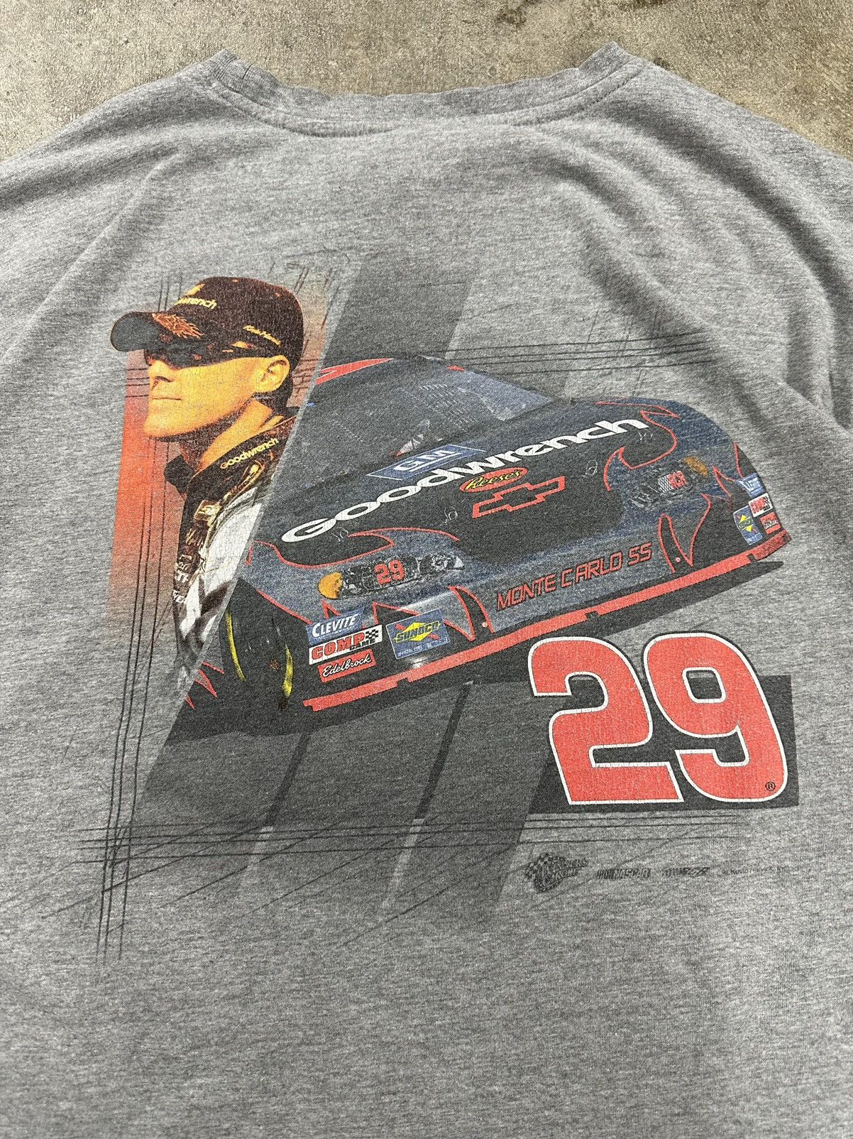NASCAR Crazy Y2K Winners Circle Kevin Harvick Nascar T-Shirt Size US XL / EU 56 / 4 - 5 Thumbnail