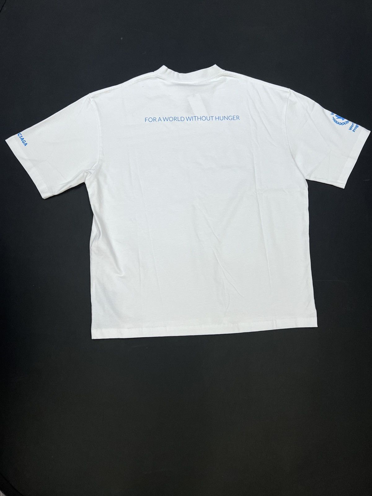 Balenciaga Balenciaga x World Food Programme White T-Shirt Size US XL / EU 56 / 4 - 2 Thumbnail