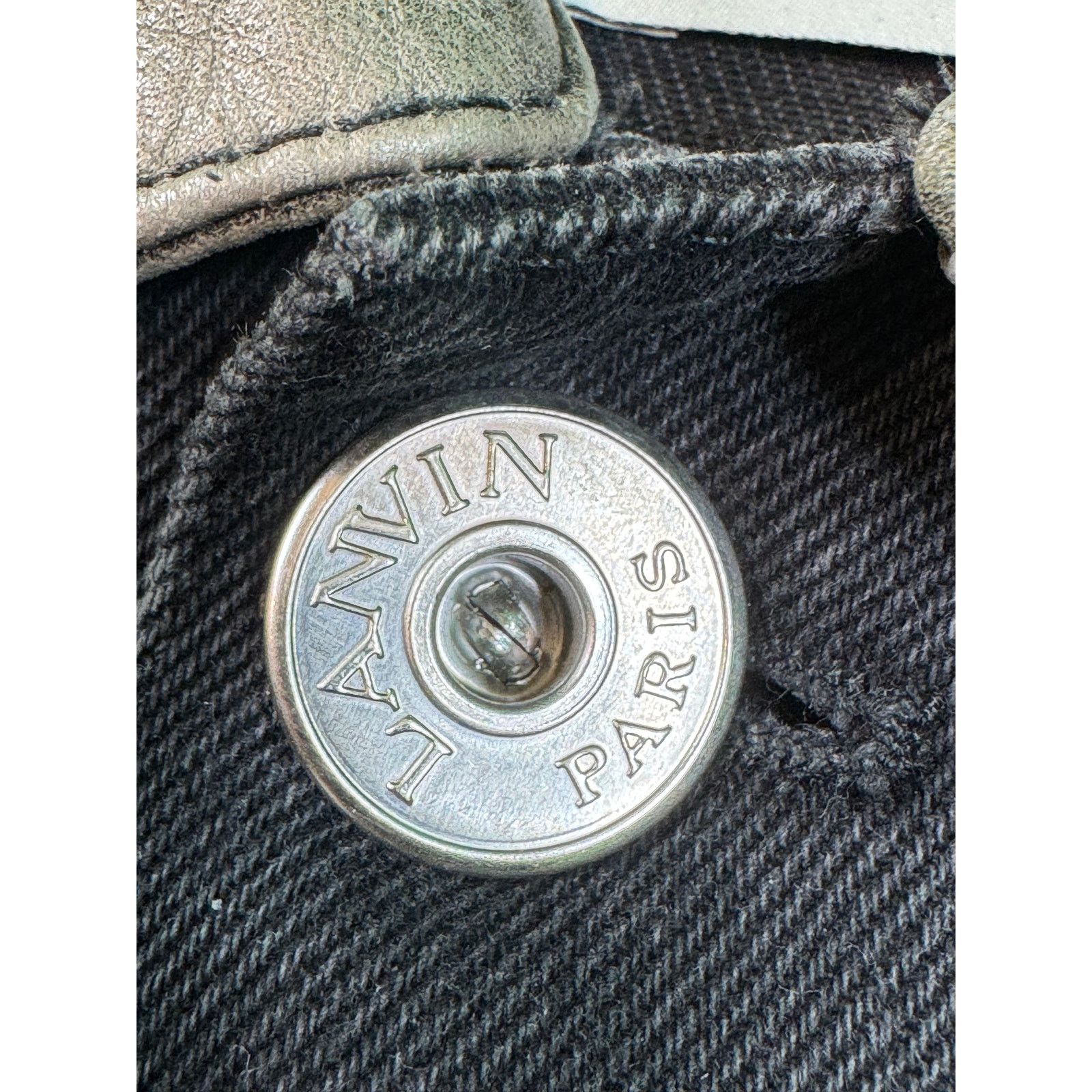 Gallery Dept. Gallery Dept. x Lanvin LG Patch Black Jean Jeacket Size US L / EU 52-54 / 3 - 7 Thumbnail