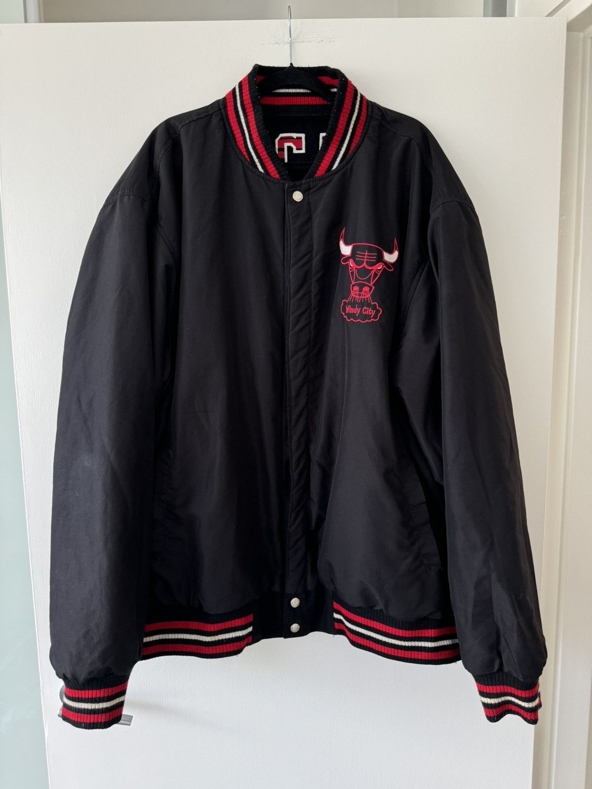Jeff Hamilton Jeff Hamilton JH Designs Chicago Bulls Varisty Shell Jacket Size US XL / EU 56 / 4 - 8 Thumbnail