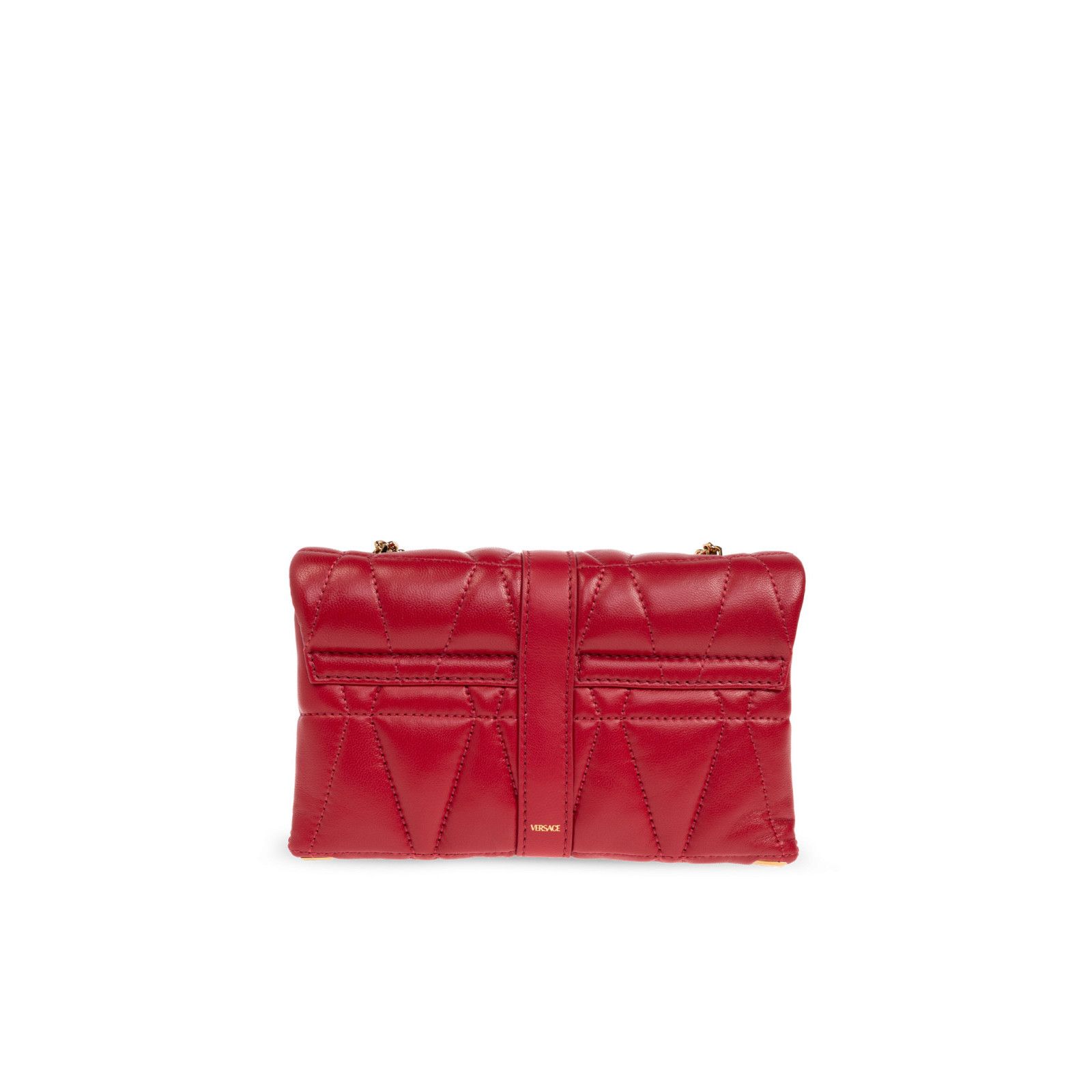 Versace VERSACE Kleio Mini Red Leather Shoulder Bag New & Authentic Size ONE SIZE - 2 Thumbnail