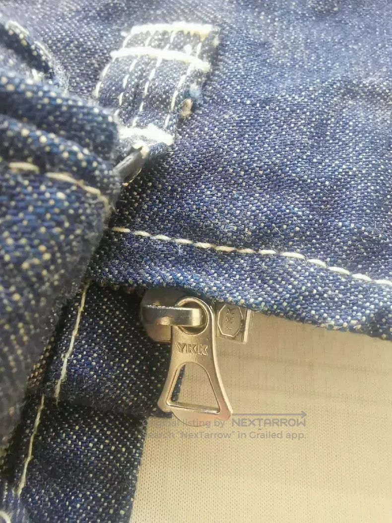 Neighborhood Denim Jacket with Chinese Buttons, Size M