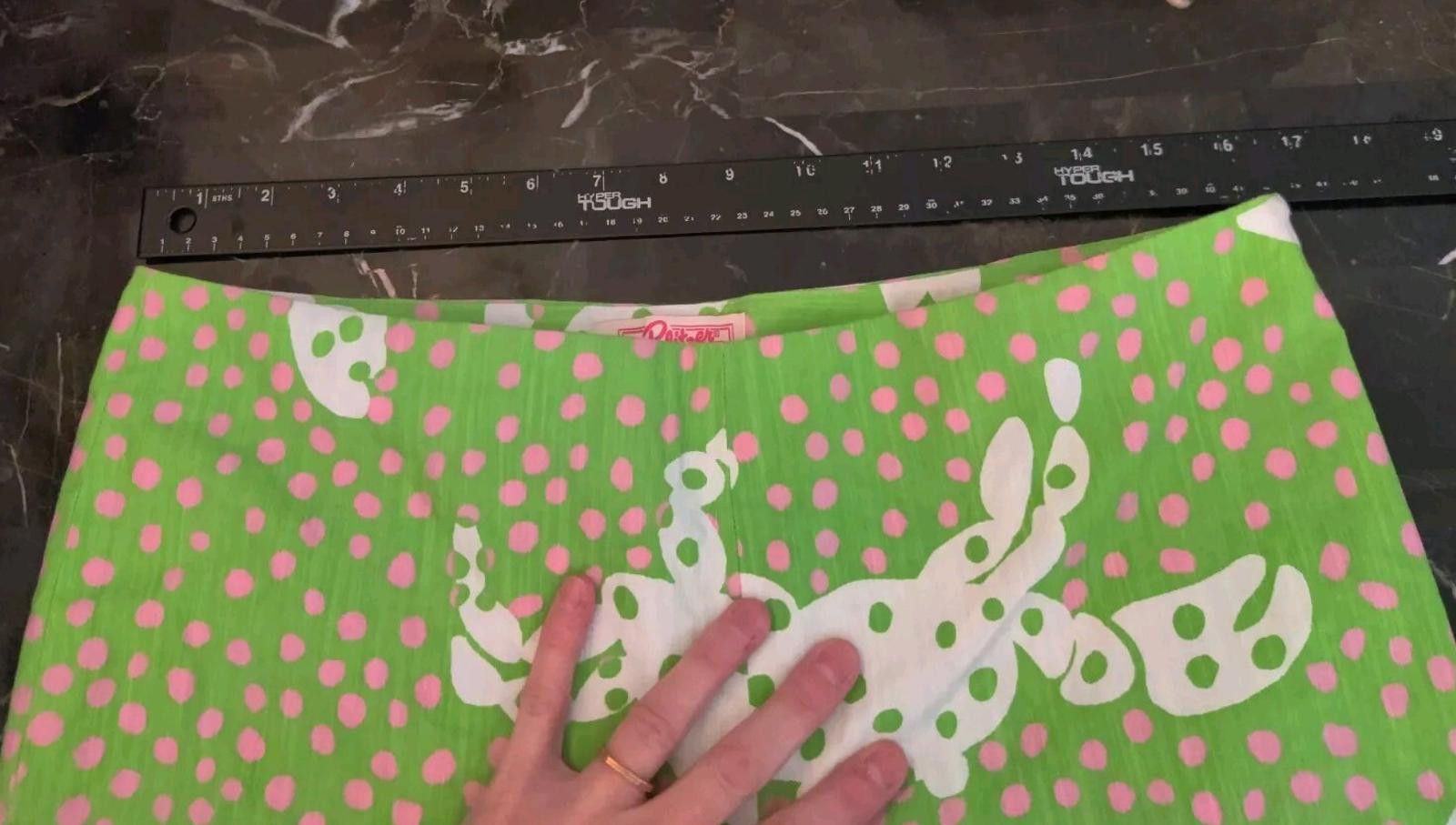 Other Lilly Pulitzer Originals Not So Crabby Green Capri Cropped P Size 32" / US 10 / IT 46 - 7 Thumbnail