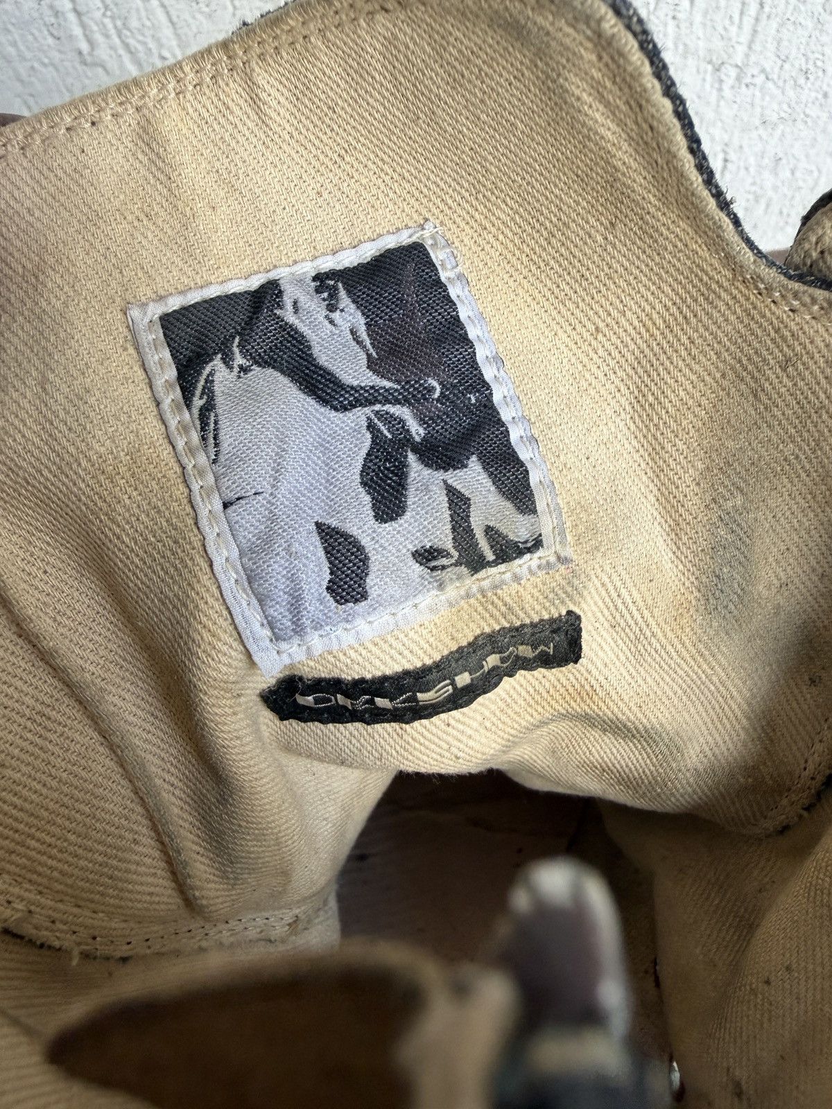 Rick Owens Drkshdw subhuman waxed ramones Size US 11 / EU 44 - 15 Thumbnail