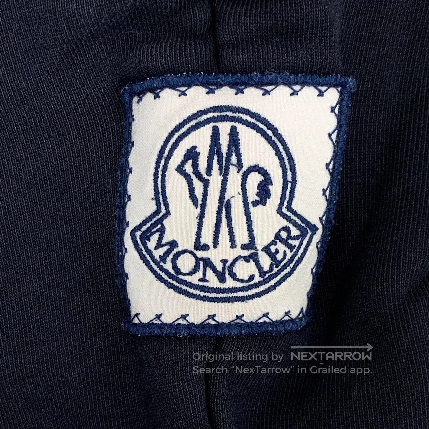 Moncler Moncler Logo Embroidered Cotton Jogger Pants. Size US 26 / EU 42 - 6 Thumbnail