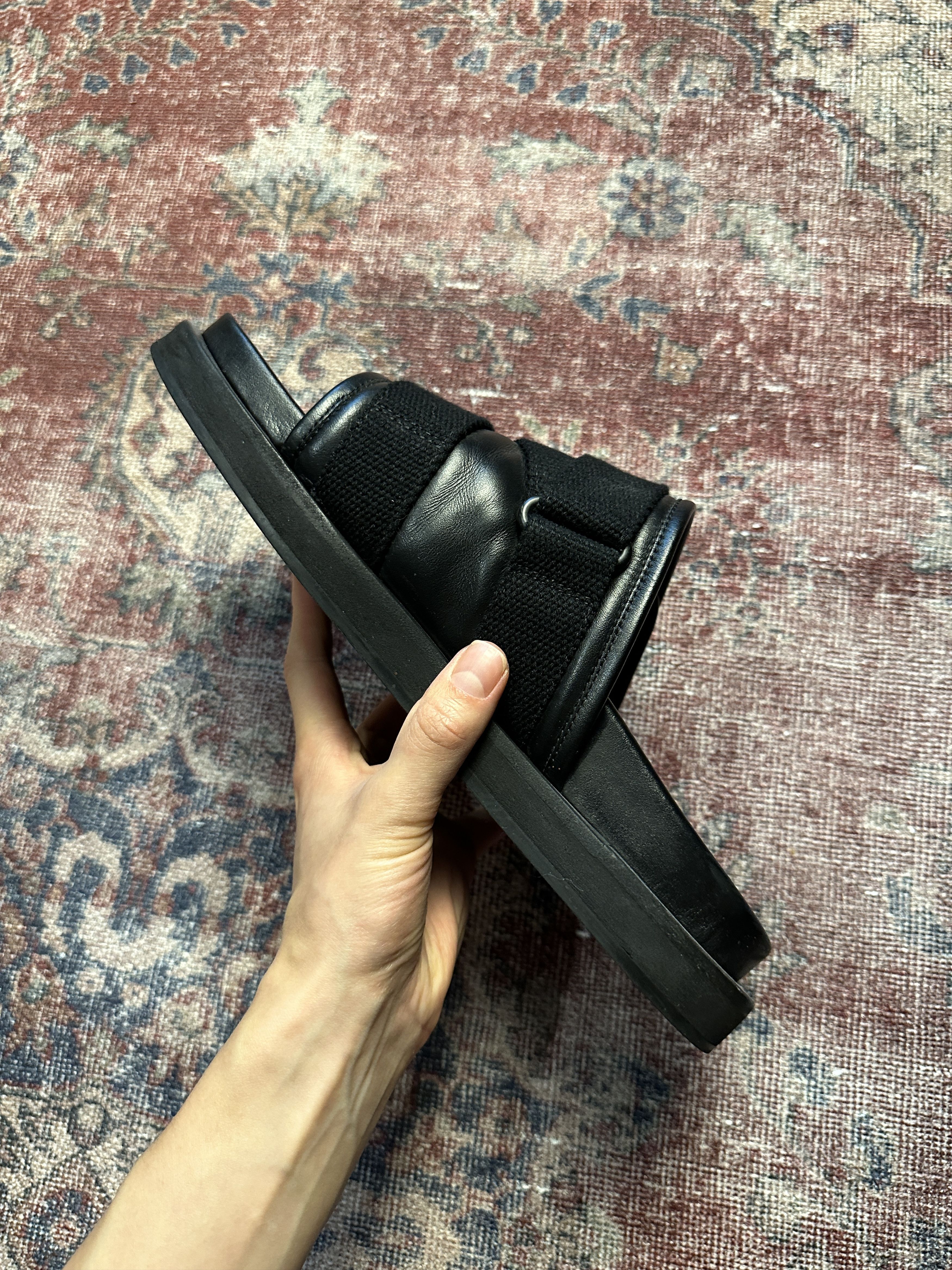 Ambush Design Ambush Padded Leather Sandals Size US 10 / EU 43 - 10 Thumbnail