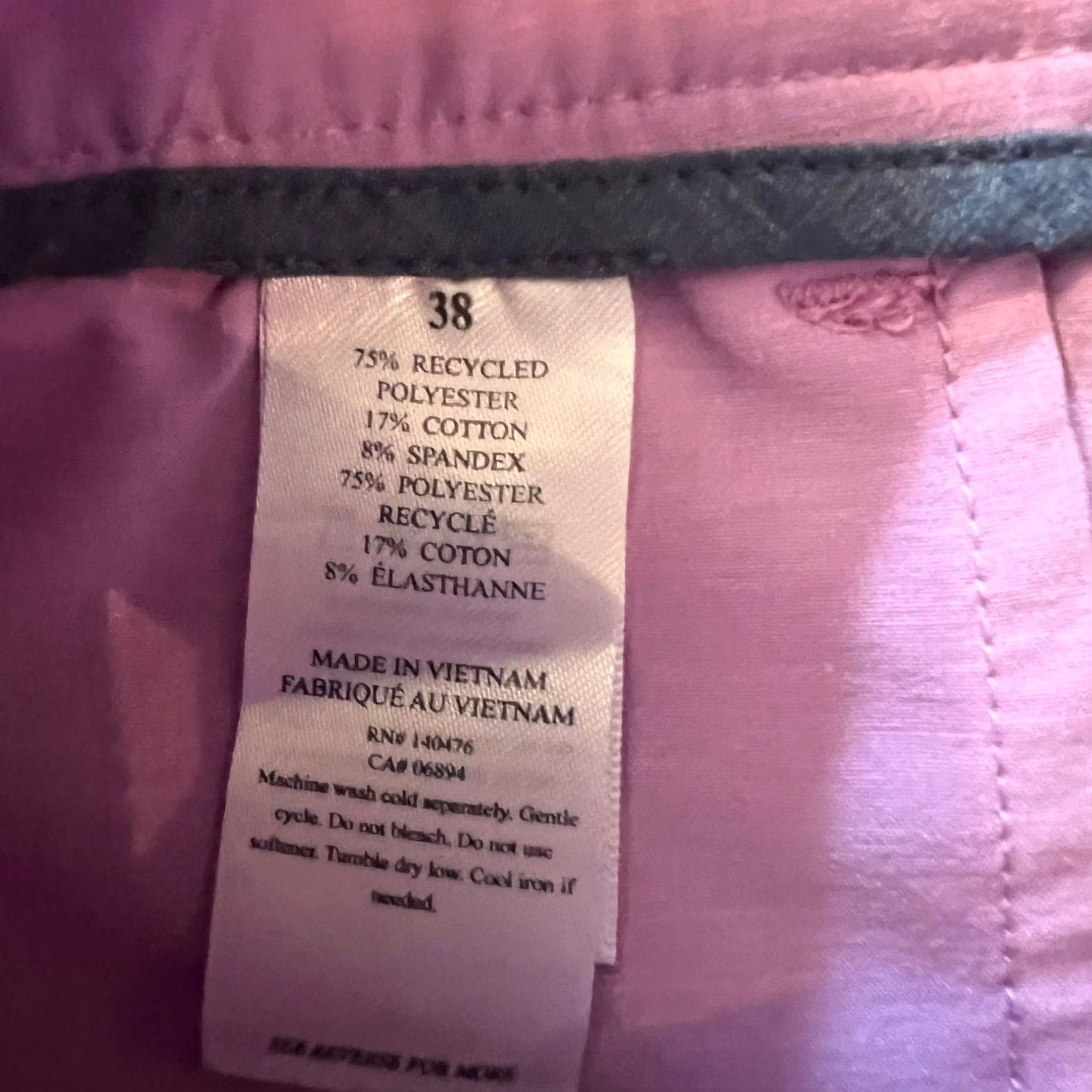 Faherty Faherty Shorts Mens 38 All day Performance Drawstring Golf Pinkish Purple Mens Regular Chino Pink Faherty Size US 38 / EU 54 - 5 Thumbnail