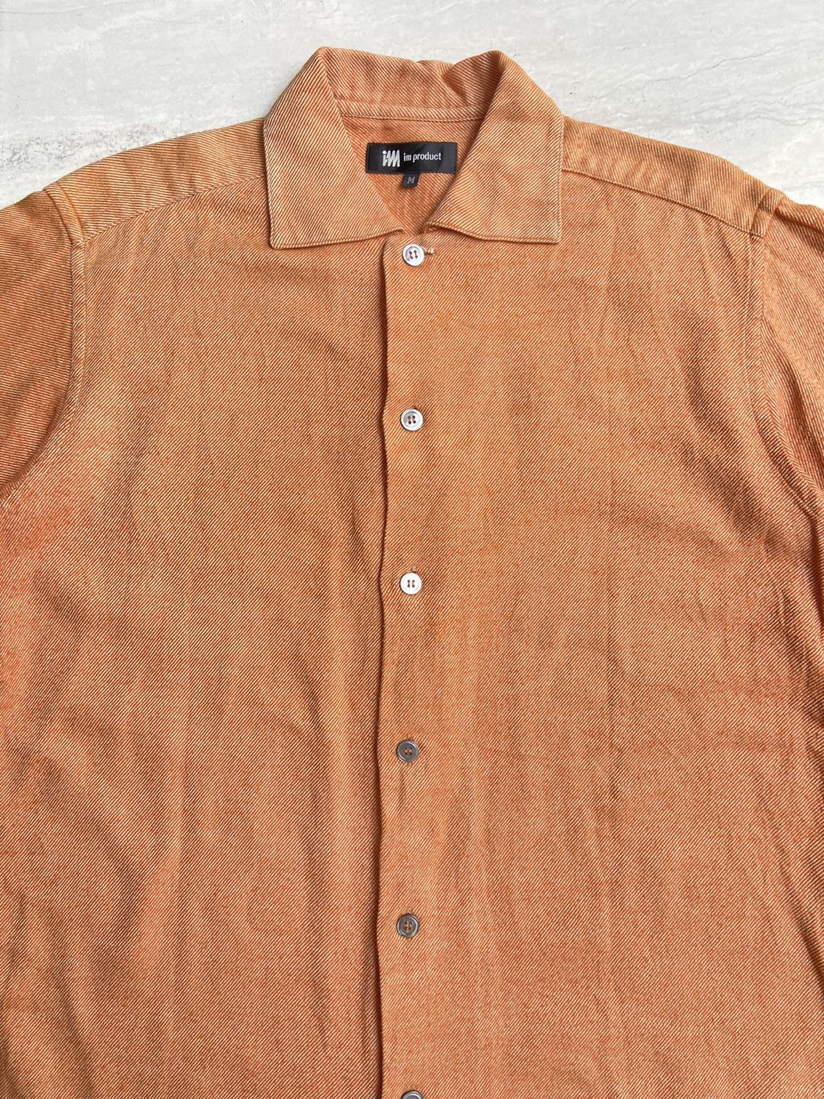 Issey Miyake IM PRODUCT Orange Shirt Size US S / EU 44-46 / 1 - 4 Thumbnail