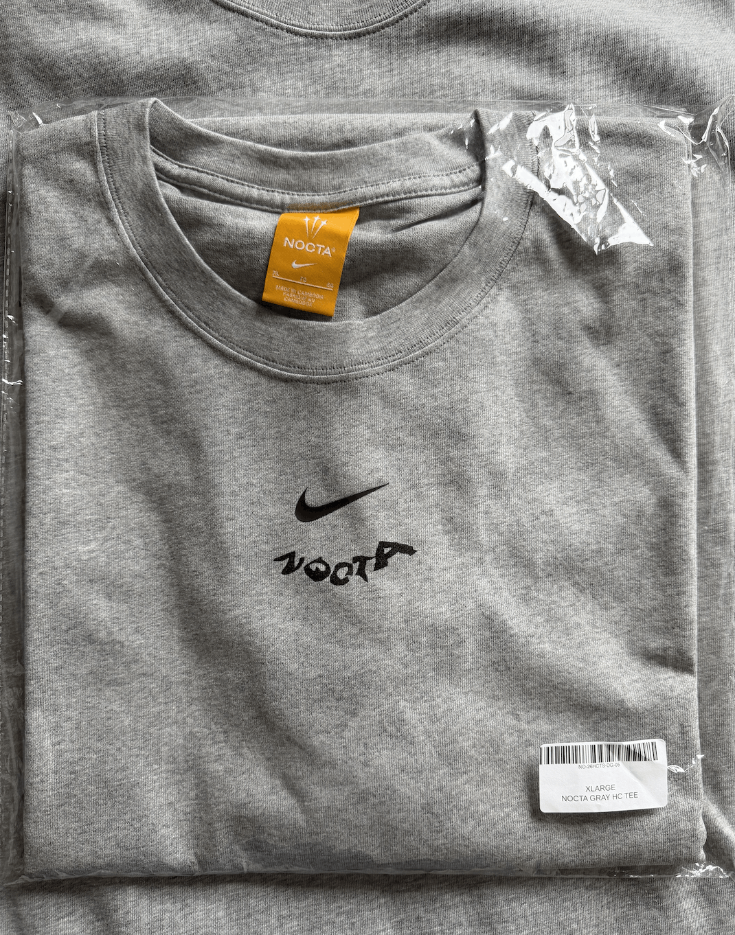 NOCTA × Nike Nike NOCTA Homecoming Yasuke Tee in Gray Size US XL / EU 56 / 4 - 6 Thumbnail