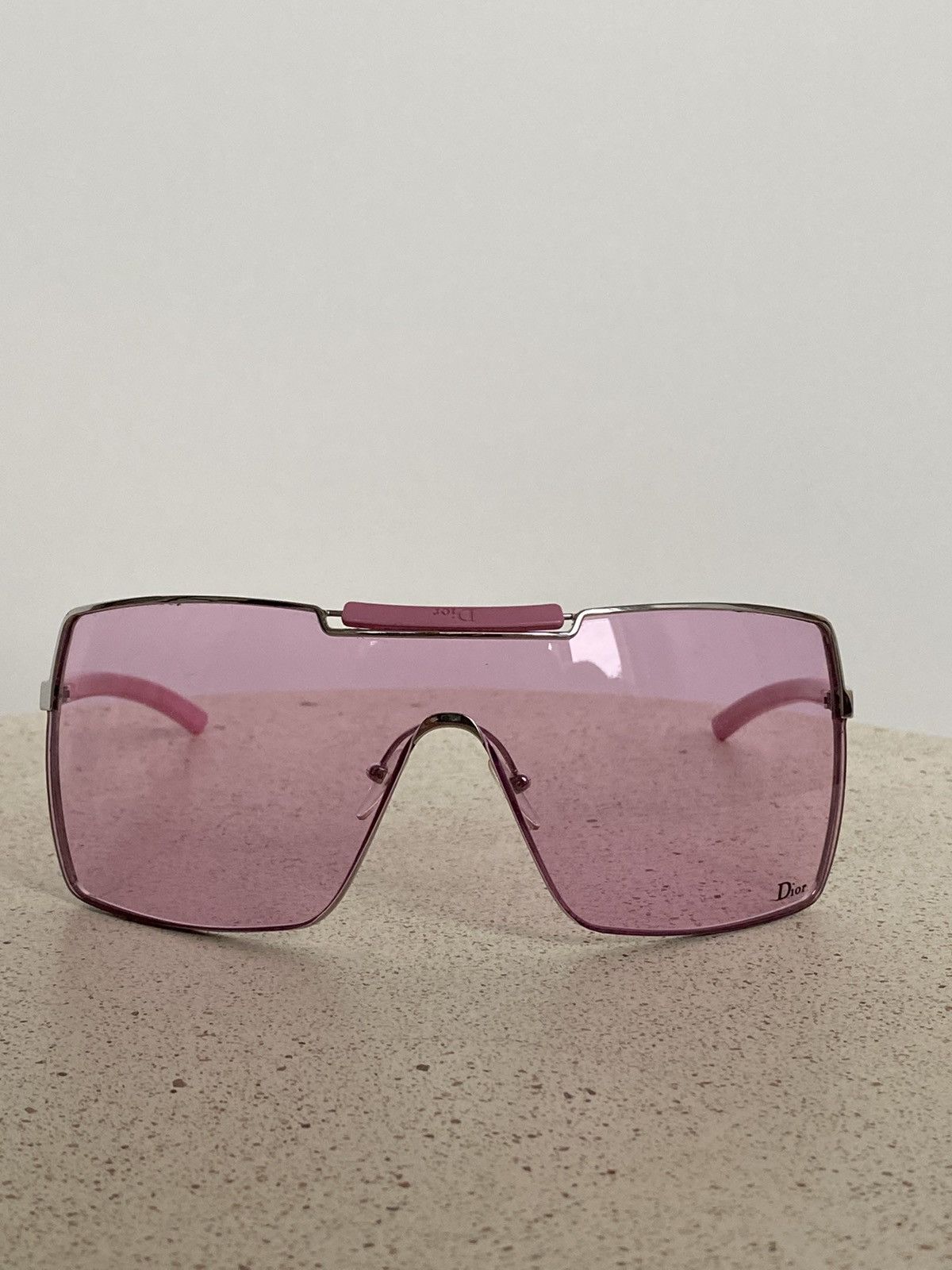 Dior Dior John Galliano Viktim 1 Pink Shield Mask Sunglasses Size ONE SIZE - 3 Thumbnail