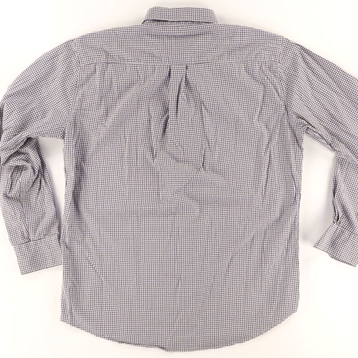 Peter Millar Peter Millar Selby Sport Stretch Gingham Button Down Shirt Navy Men's L Size US L / EU 52-54 / 3 - 4 Thumbnail