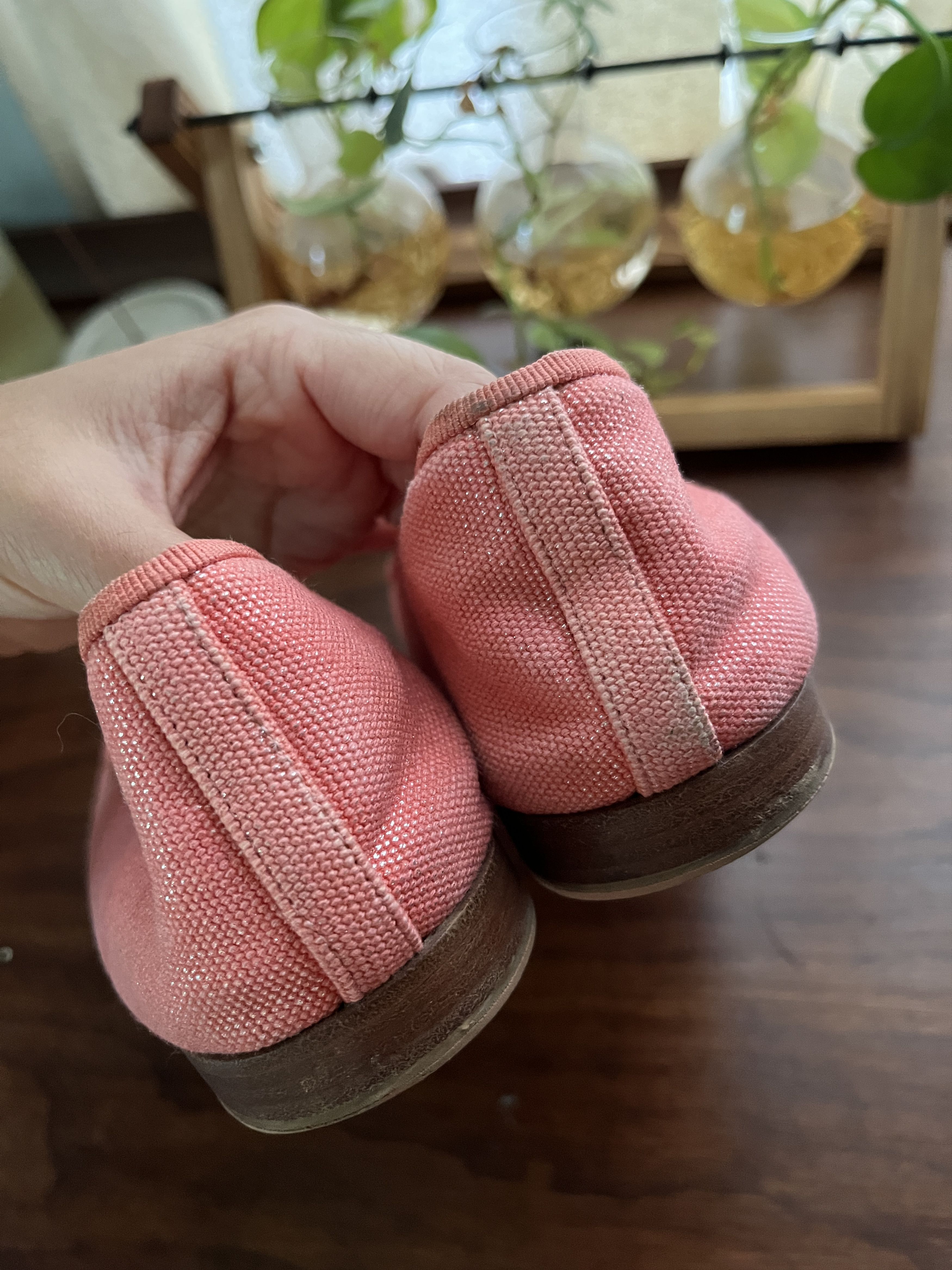 Chanel Chanel Pink and Gold Ballet Flats 37.5 Size US 7.5 / IT 37.5 - 5 Thumbnail