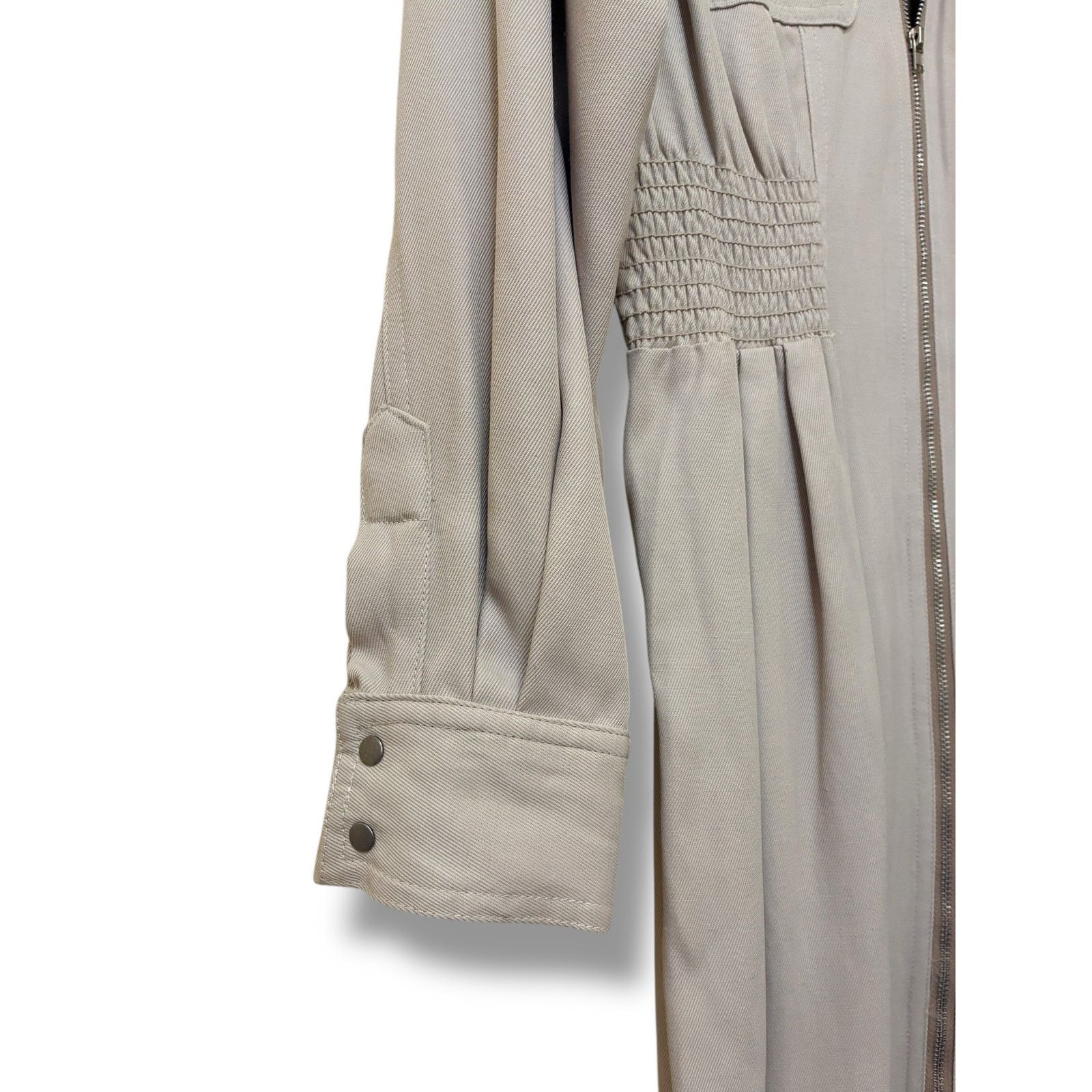 Vintage Karen Alexander vintage khaki full zip trench dress size 12 Size XL / US 12-14 / IT 48-50 - 13 Thumbnail