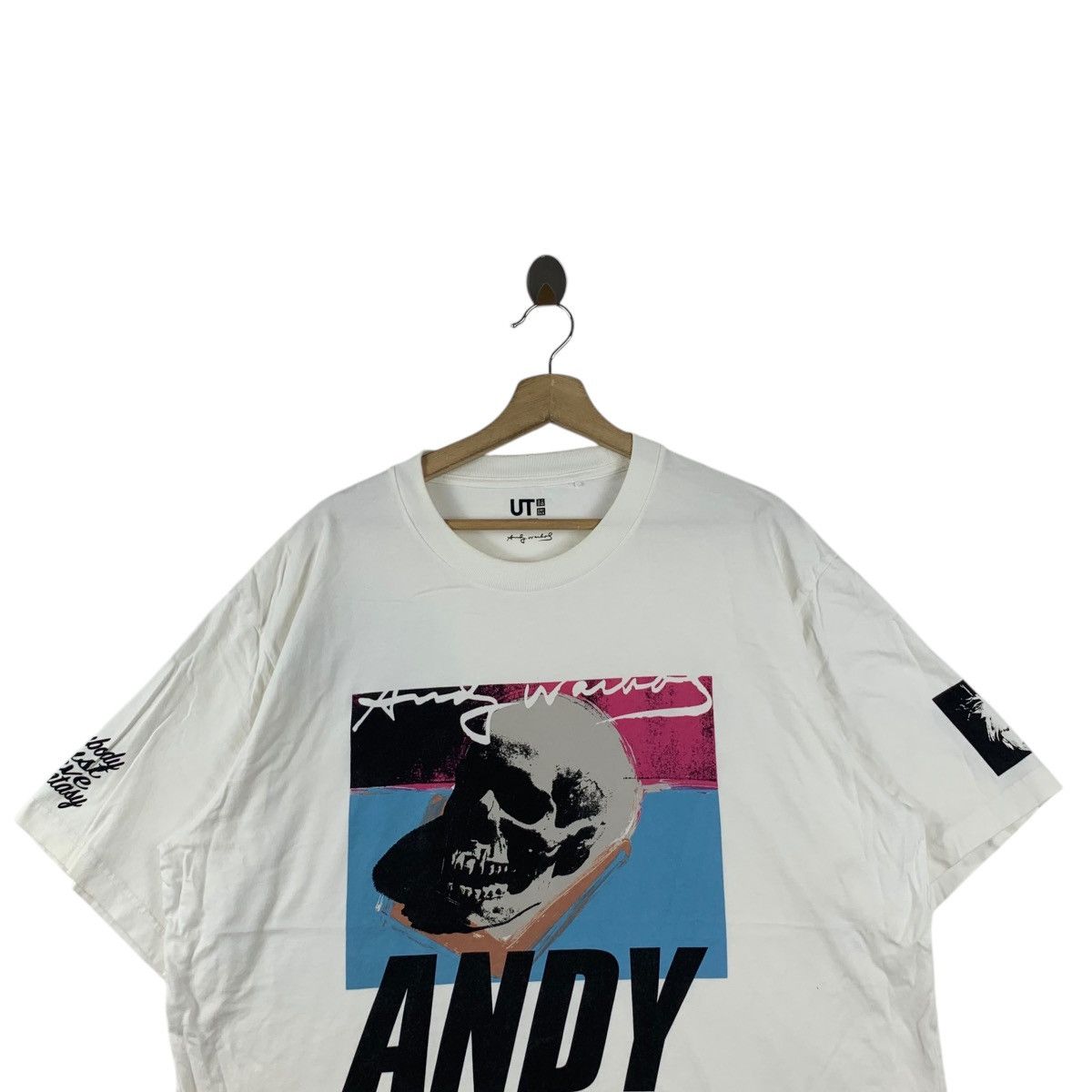 Andy Warhol ANDY WARHOL x UNIQLO Skull Visual Pop Art Illustration Size XL / US 12-14 / IT 48-50 - 2 Thumbnail