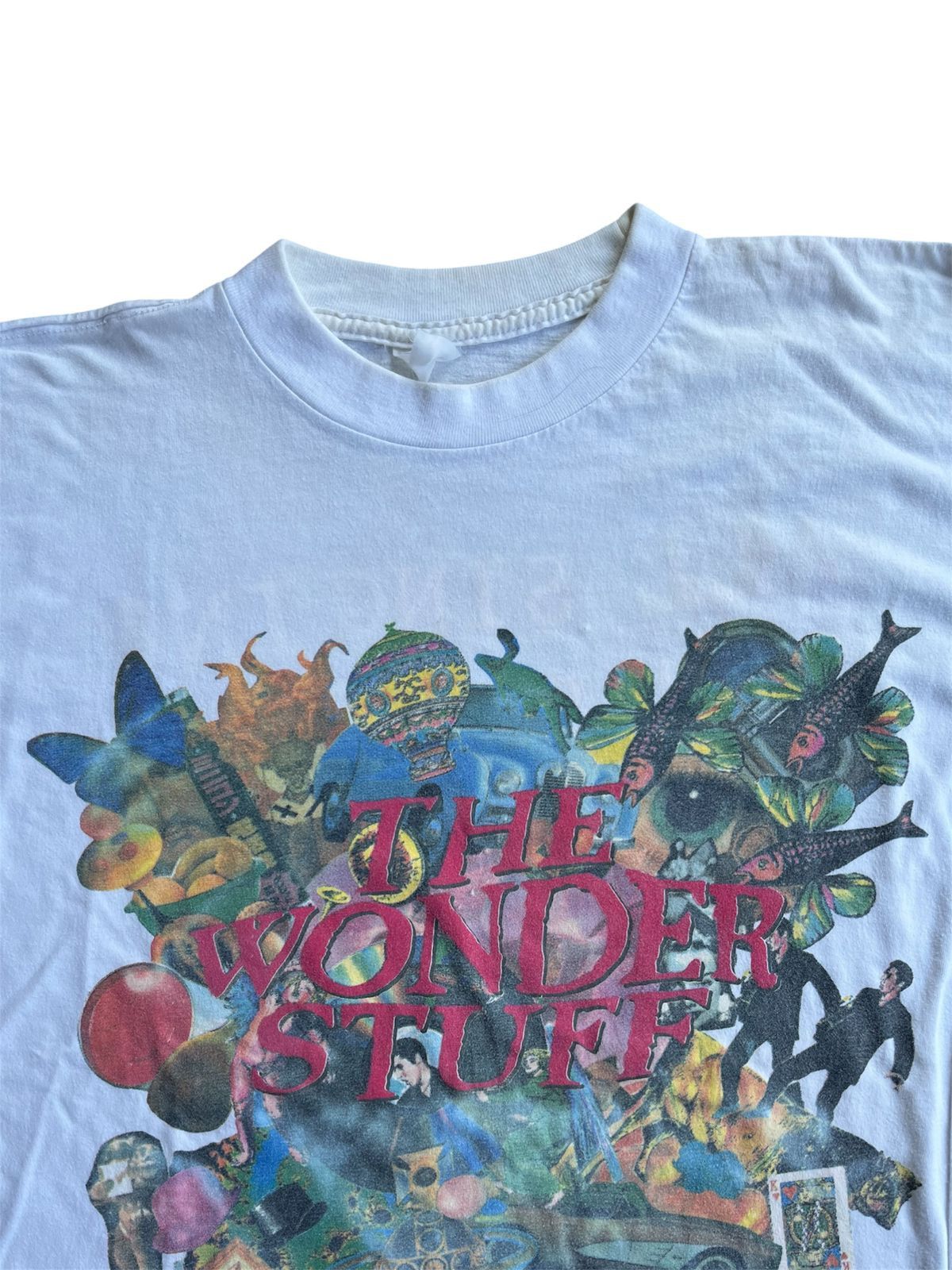 Band Tees 1992 The Wonder Stuff Longsleeve Size US XL / EU 56 / 4 - 2 Thumbnail