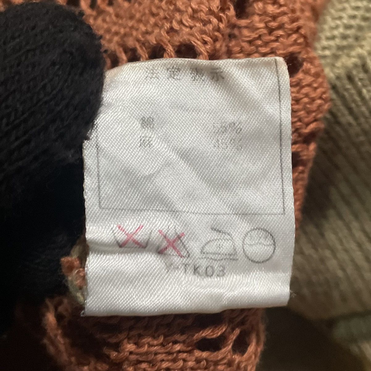 Christian Dior Monsieur × Dior × Vintage Vintage Christian Dior Asymmetric Knit Sweatshirt Size M / US 6-8 / IT 42-44 - 10 Thumbnail