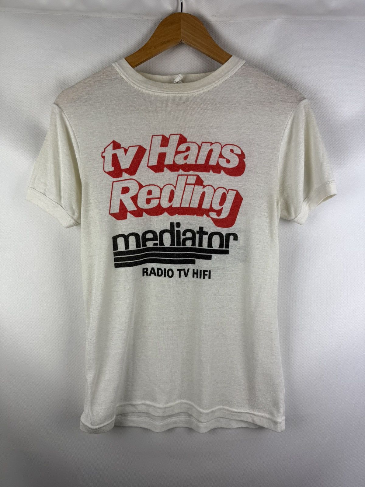Other Vintage 80s TV Hans Reding Graphic Print Promo T Shirt Size US M / EU 48-50 / 2 - 1 Thumbnail