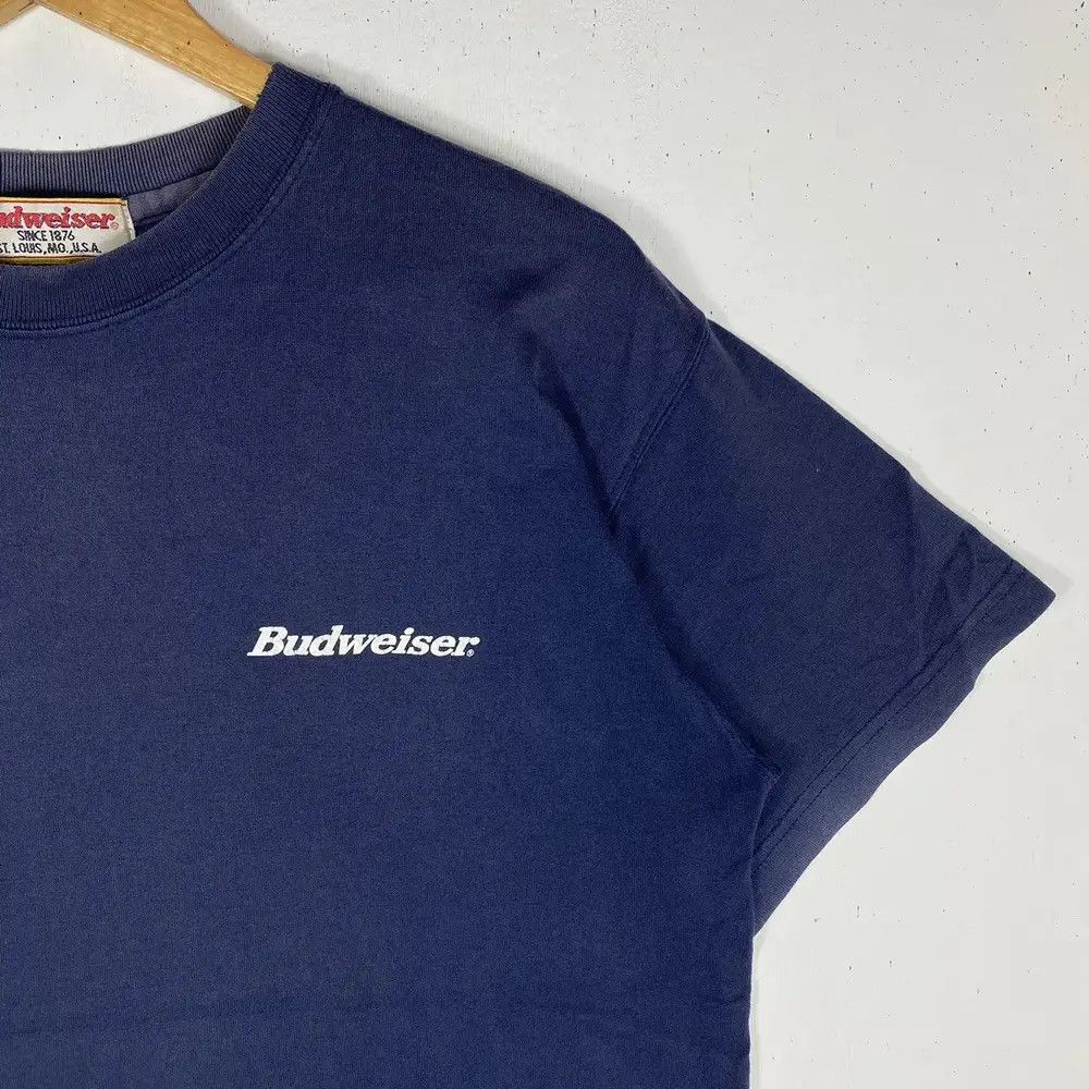 Budweiser Vintage 90's BUDWEISER Hawaiian Sunset Graphic Sunfaded Tee Size US L / EU 52-54 / 3 - 8 Thumbnail