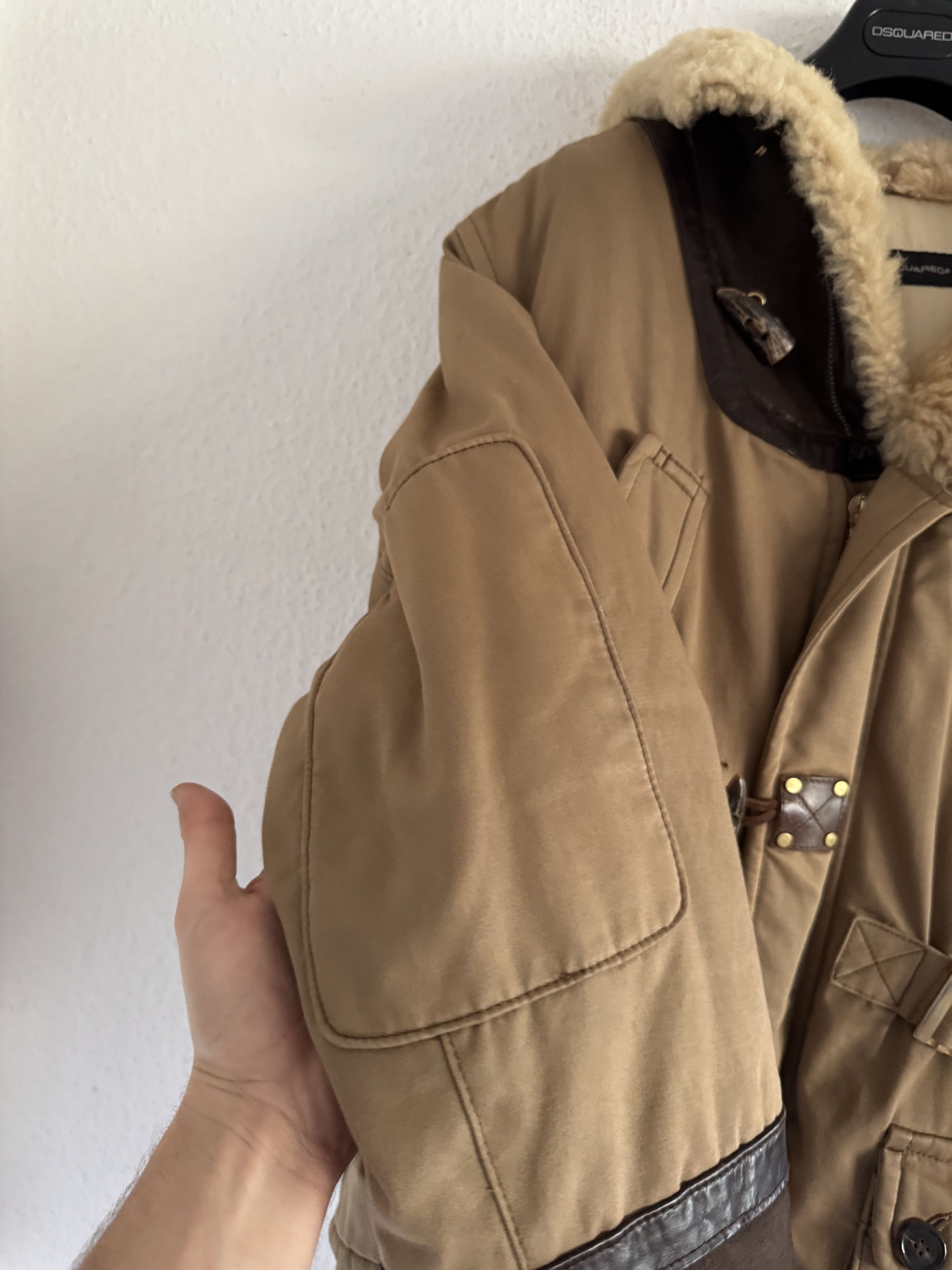 Dsquared2 FW03 Runway Shearling Parka Size US S / EU 44-46 / 1 - 6 Thumbnail