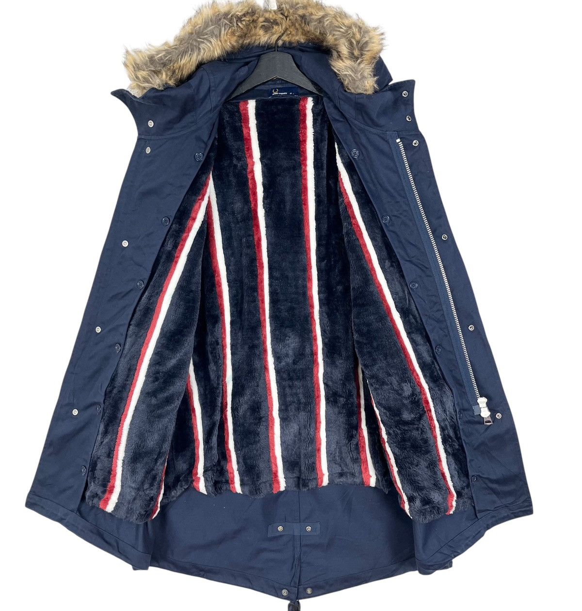 Fred Perry Fred Perry Winter Parka Jacket Size US L / EU 52-54 / 3 - 7 Thumbnail