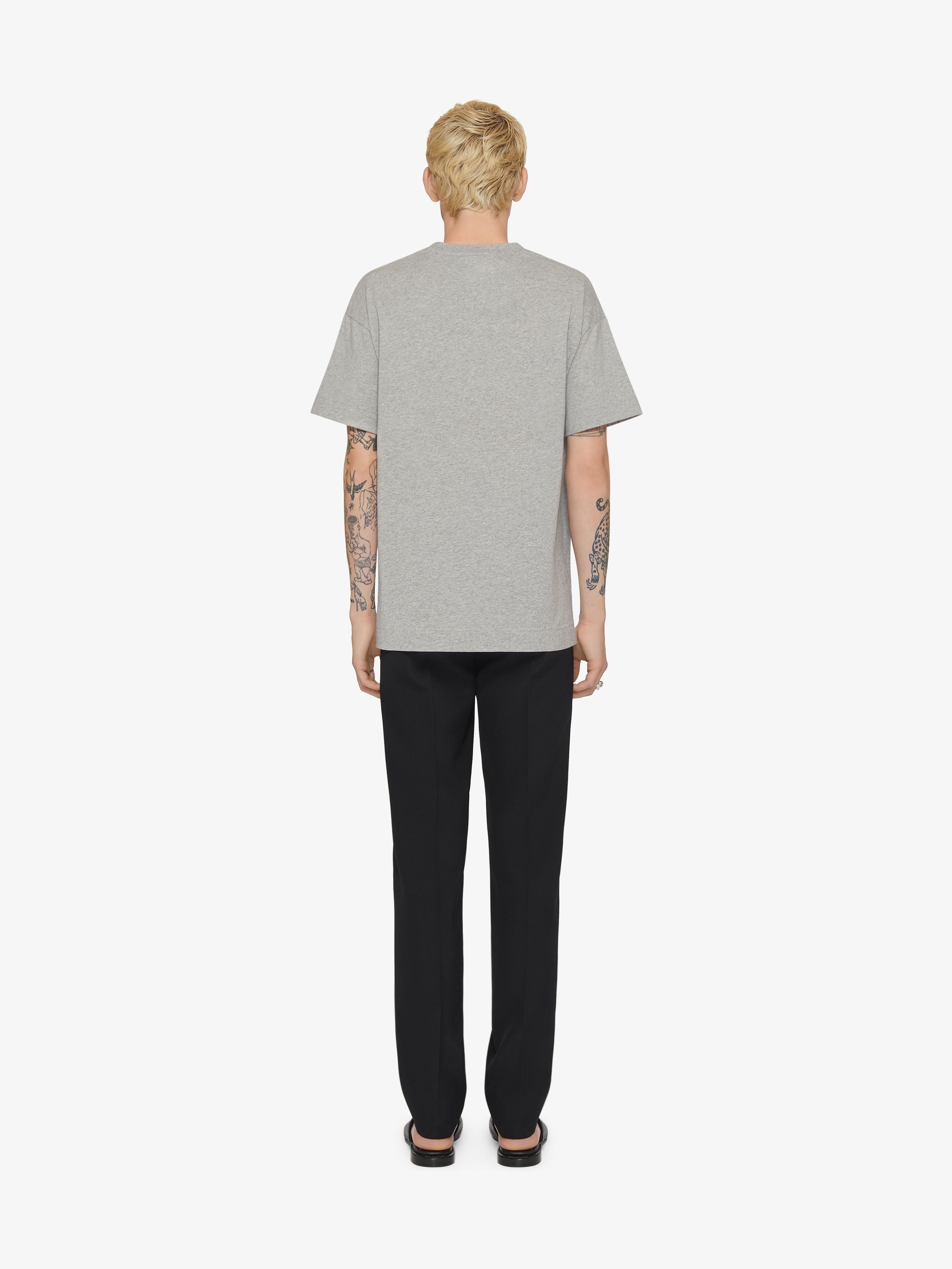 Givenchy oc11z0725 T-Shirt in Light Grey Melange Size US M / EU 48-50 / 2 - 4 Thumbnail