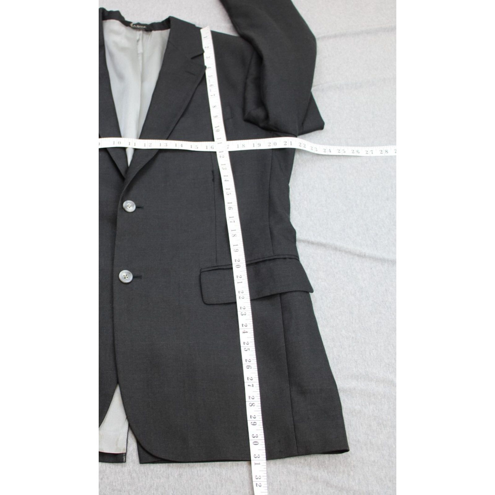 Jos. A. Bank Jos A Bank Blazer Mens 40R Black Lined 2 Button Notch Lapel Size 40R - 9 Thumbnail