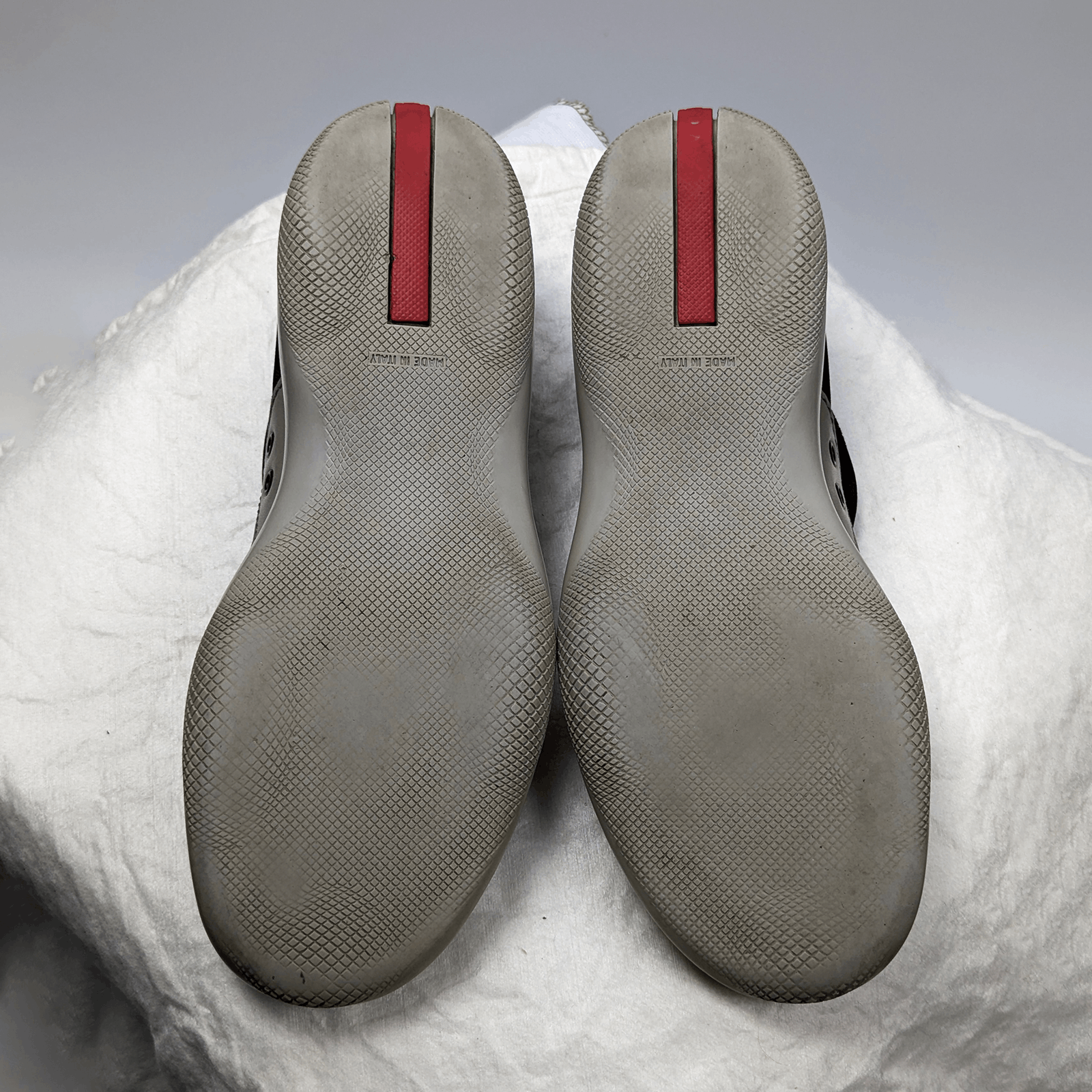 Prada Prada Americas Cup Vintage Red Tab Y2K 2000s SlipOn Low Size US 5 / IT 35 - 6 Thumbnail