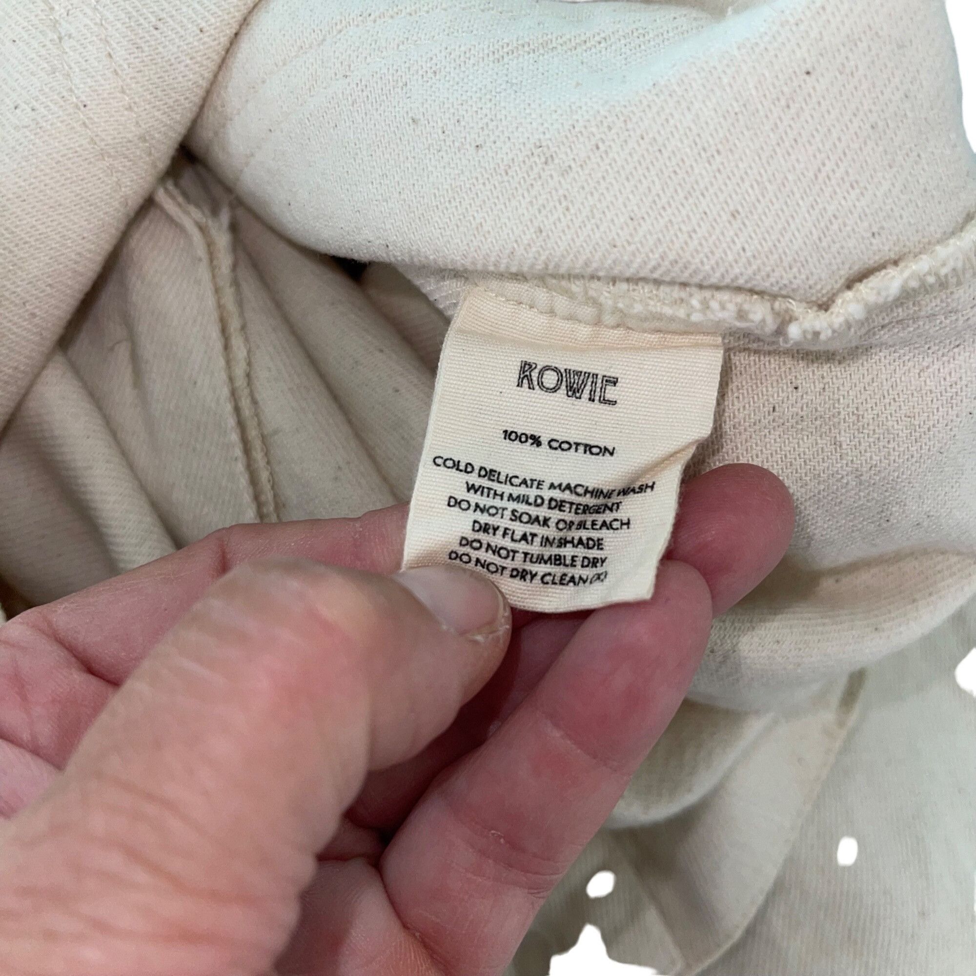 Other Rowie The Label Womens Jeans Size Large White Size 29" - 6 Thumbnail