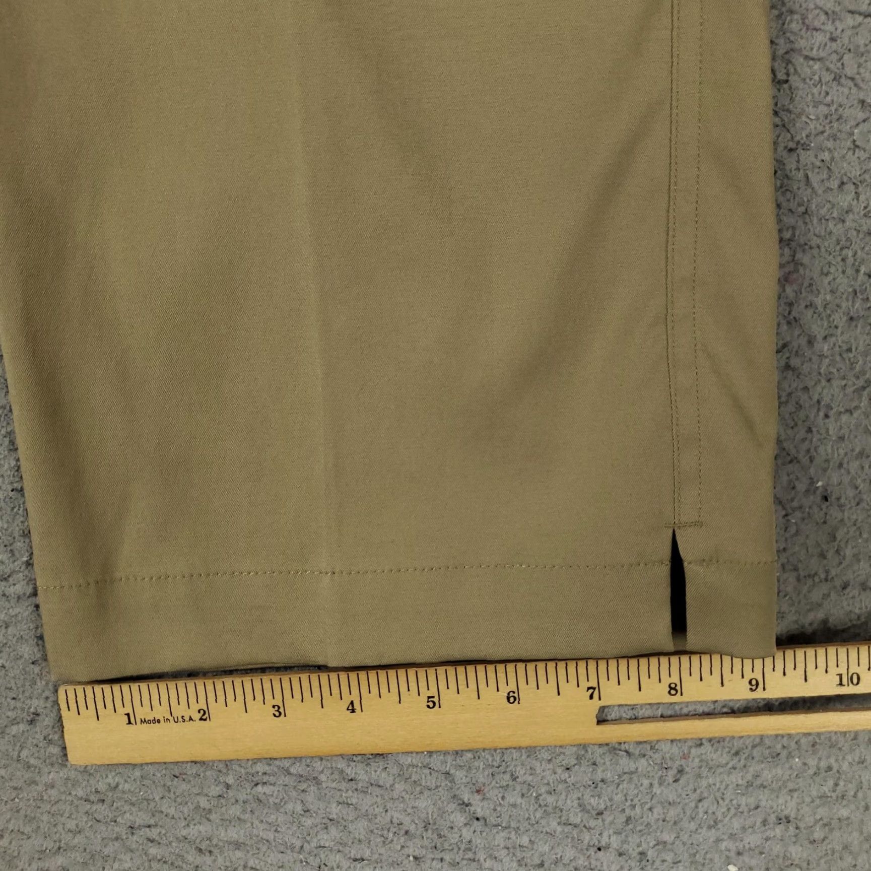 Nike Nike Pants Mens 40x32 Khaki Dri-FIT Stretch Performance Golf Trousers Flat Front Size US 40 / EU 56 - 7 Thumbnail