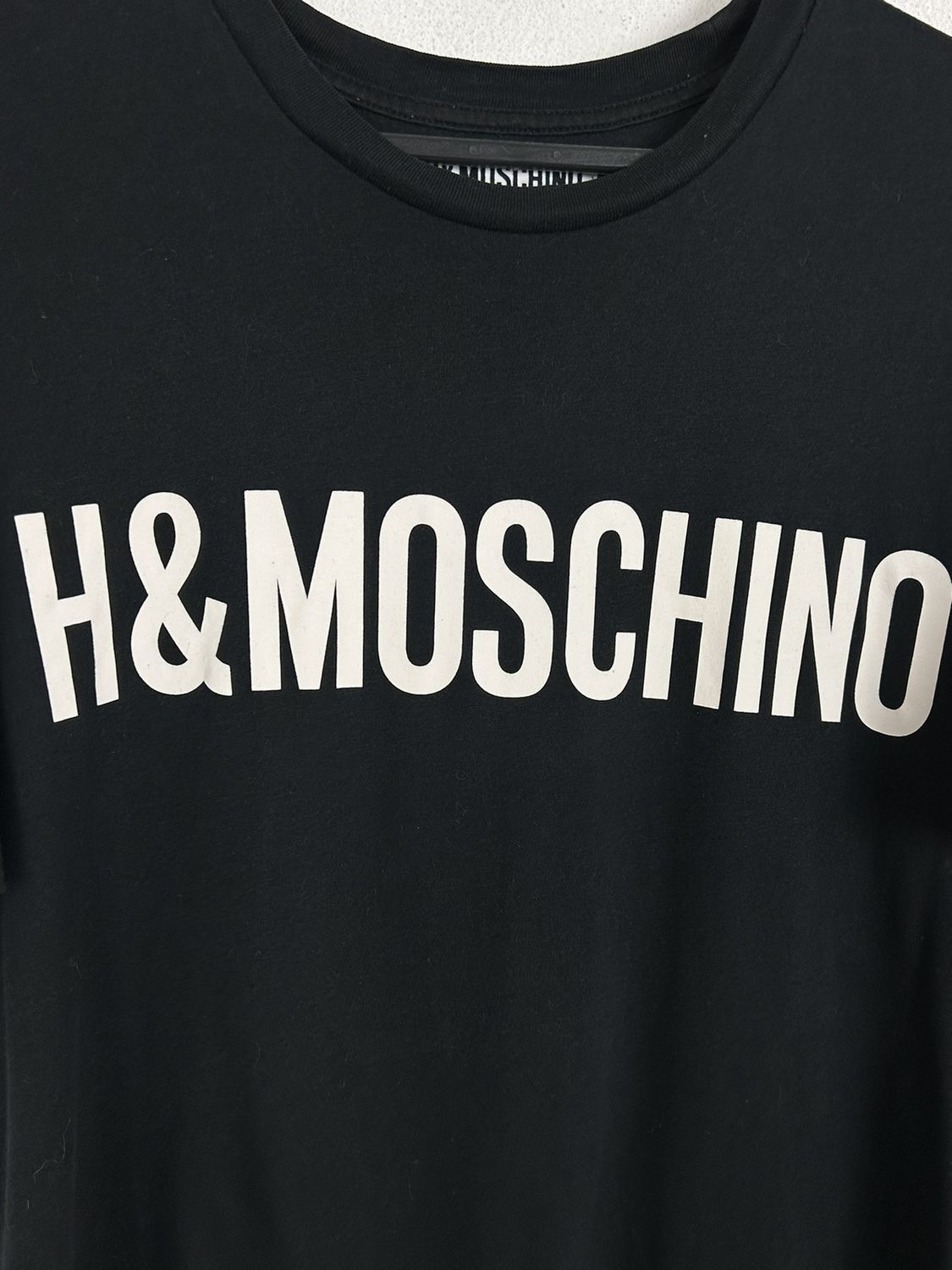 H&M × Moschino Moschino x H&M Center Logo Sample T-Shirt In Black Size US S / EU 44-46 / 1 - 2 Thumbnail
