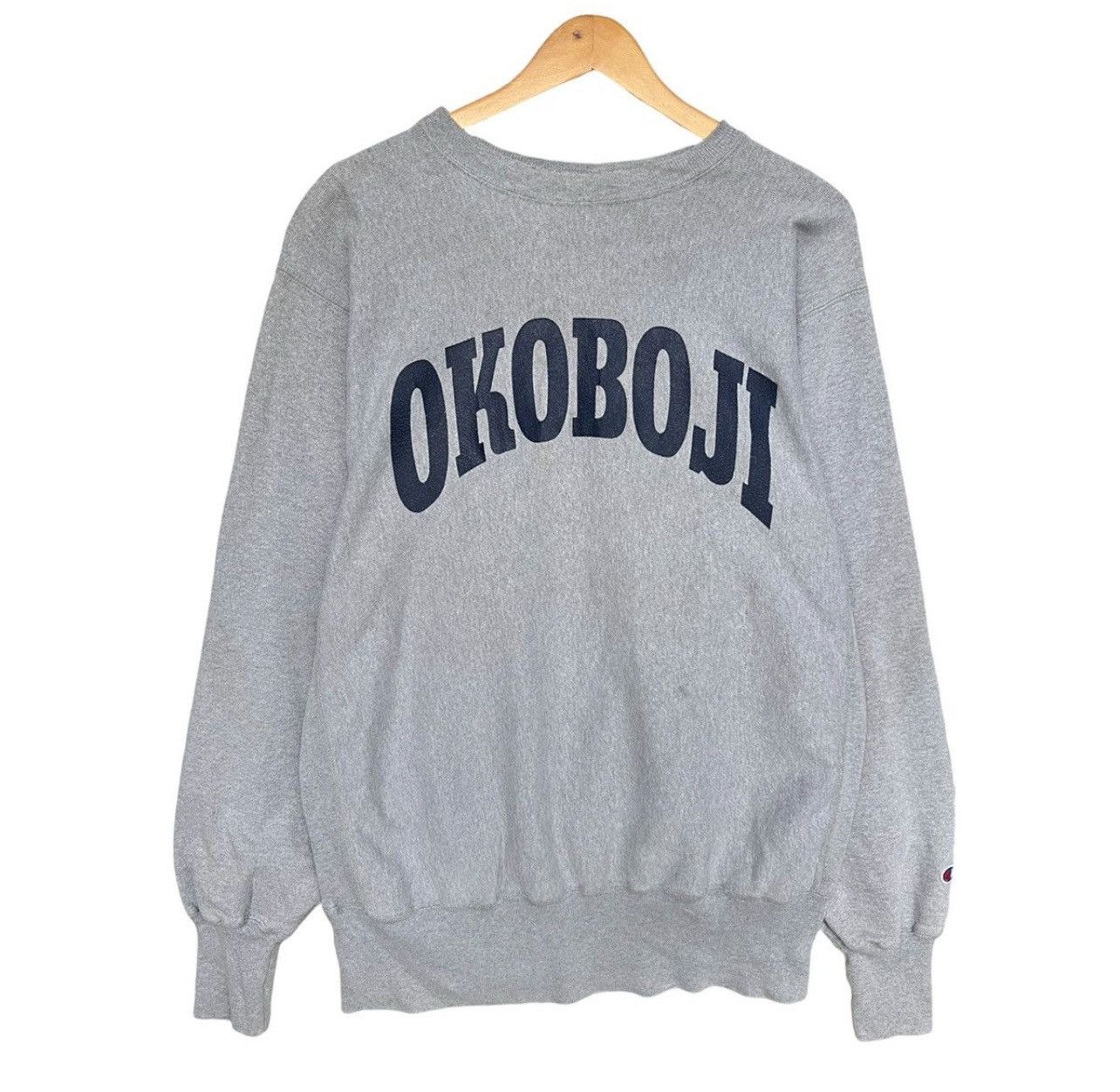 Champion Vintage 90s Okoboji Champion Reverse Weave Sweatshirt Size US L / EU 52-54 / 3 - 1 Thumbnail