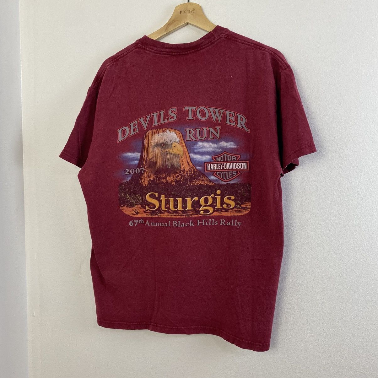 Harley Davidson Vintage Harley Davidson T Shirt L Black Hills Sturgis Rally Size US L / EU 52-54 / 3 - 4 Thumbnail