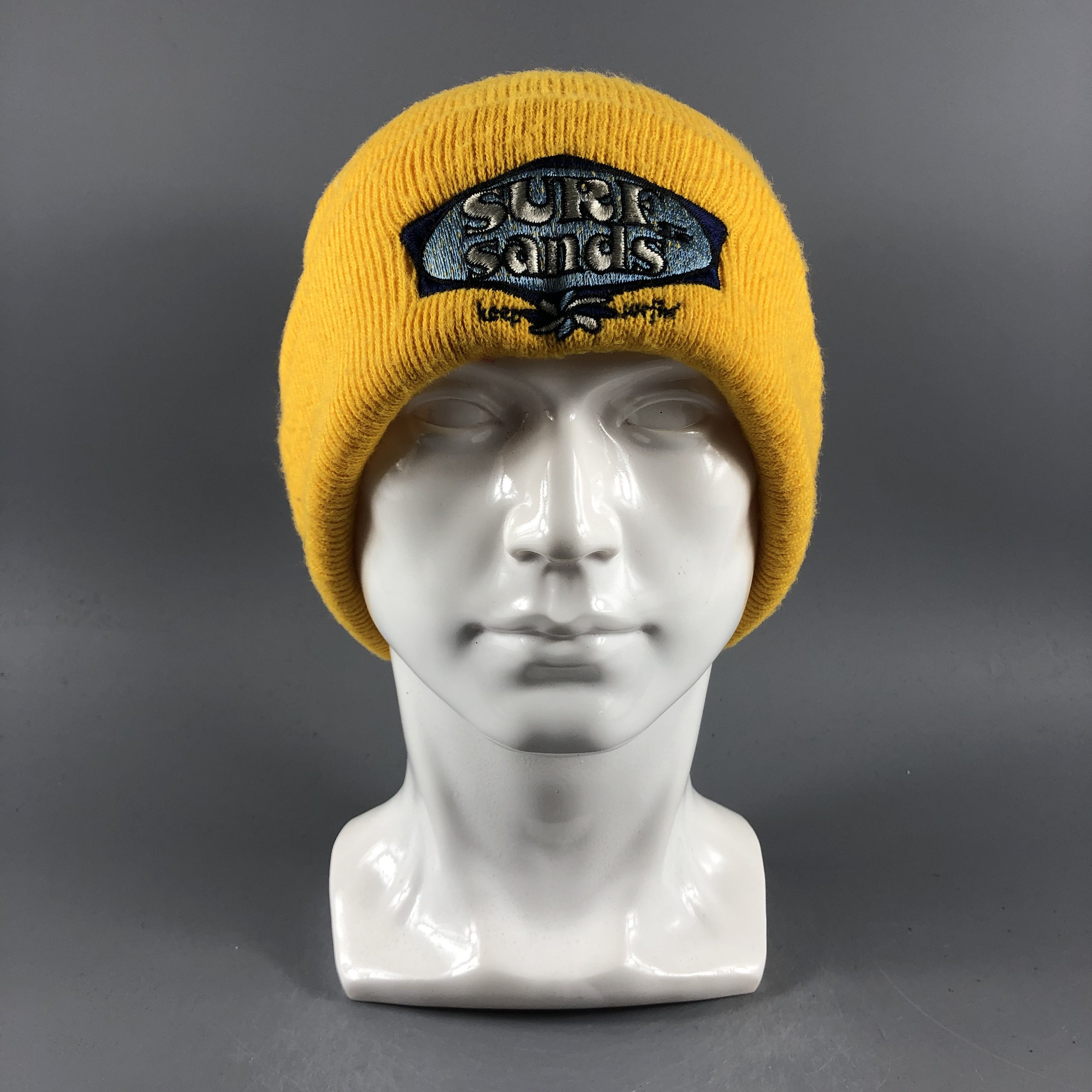 Vintage Surf Sands "Keep Surfin" Beanie Snow Hat Snow Cap -D104 Size ONE SIZE - 1 Thumbnail