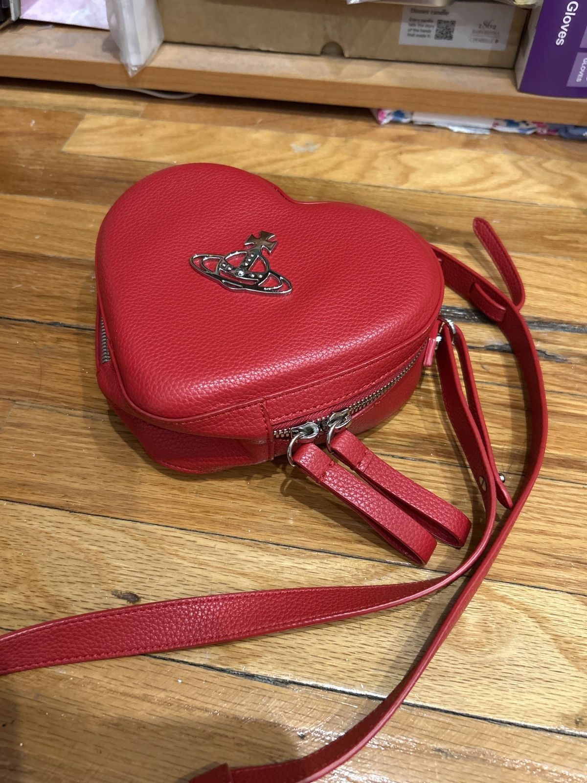Vivienne Westwood Vivienne Westwood red leather crossbody bag Size ONE SIZE - 1 Thumbnail