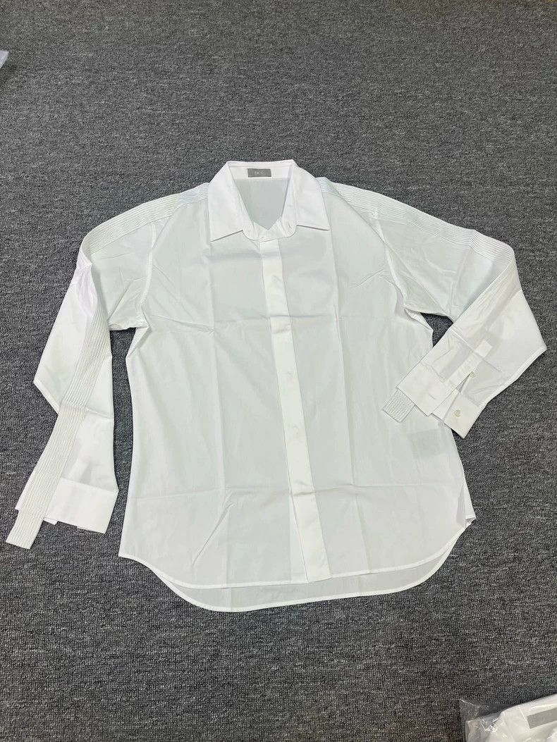 Dior Dior Size43 Webbing shirt white shirt Size US S / EU 44-46 / 1 - 1 Thumbnail